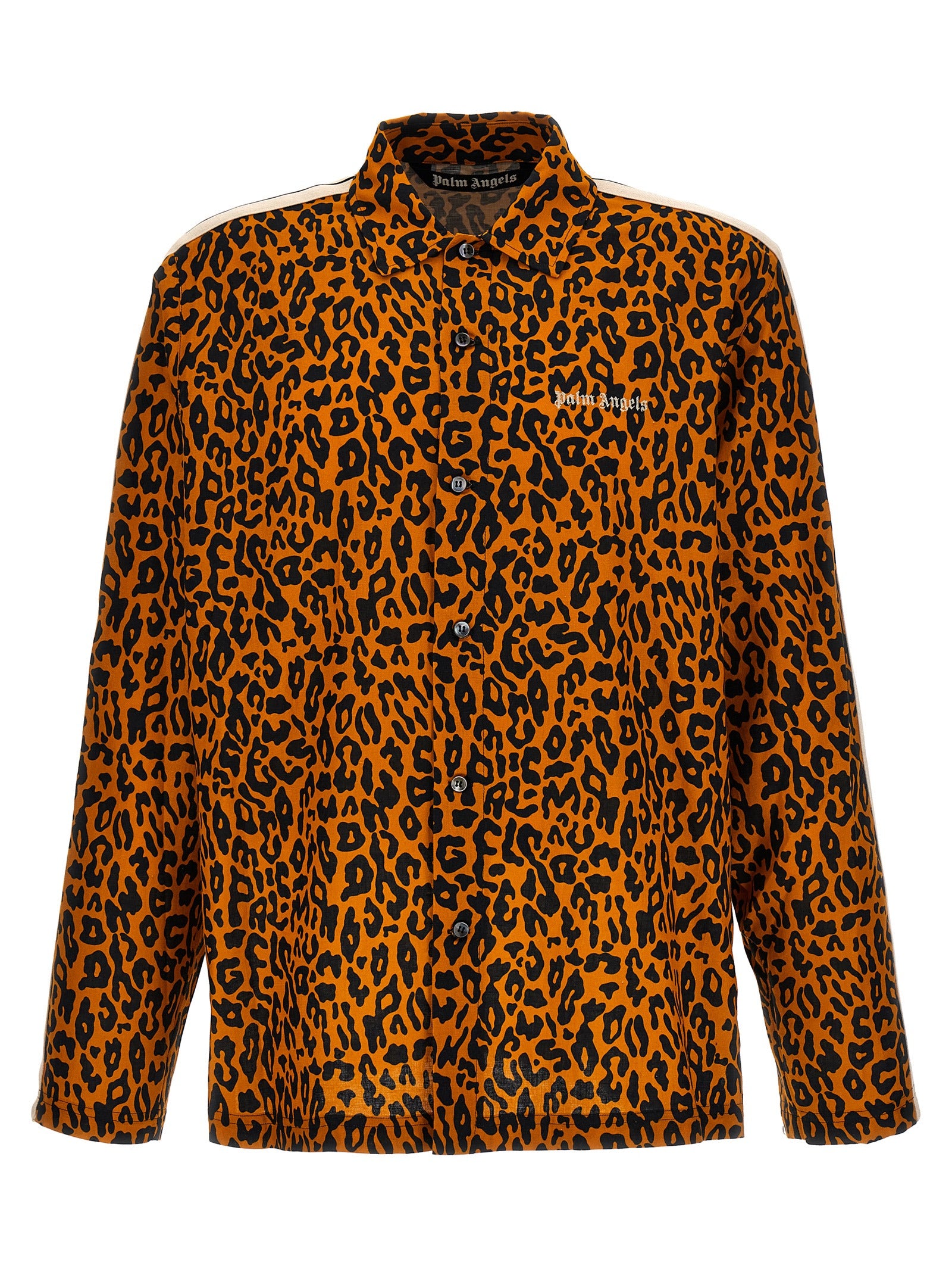 Palm Angels Multicolor Linen Men's Blouse