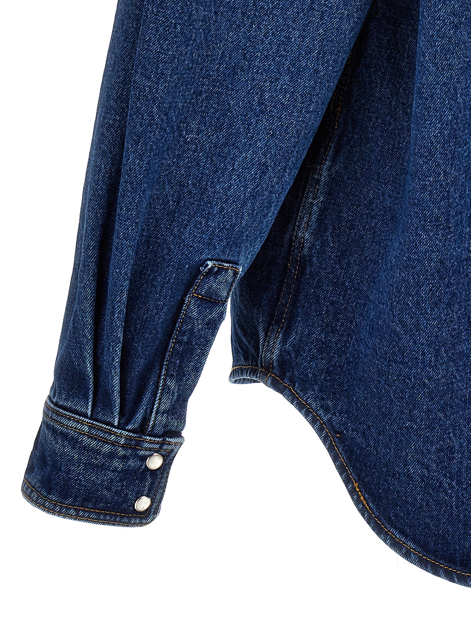 Palm Angels Blue Polyester Denim Men's Jacket