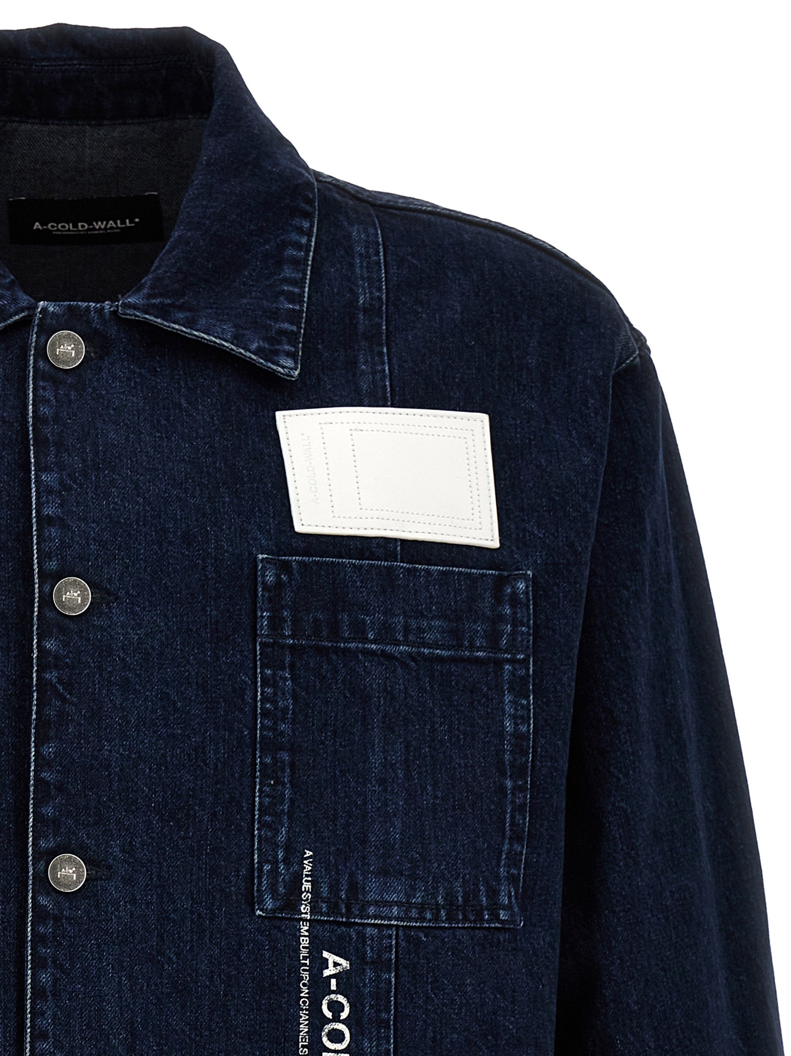 A-COLD-WALL* Blue Cotton Denim Men's Jacket