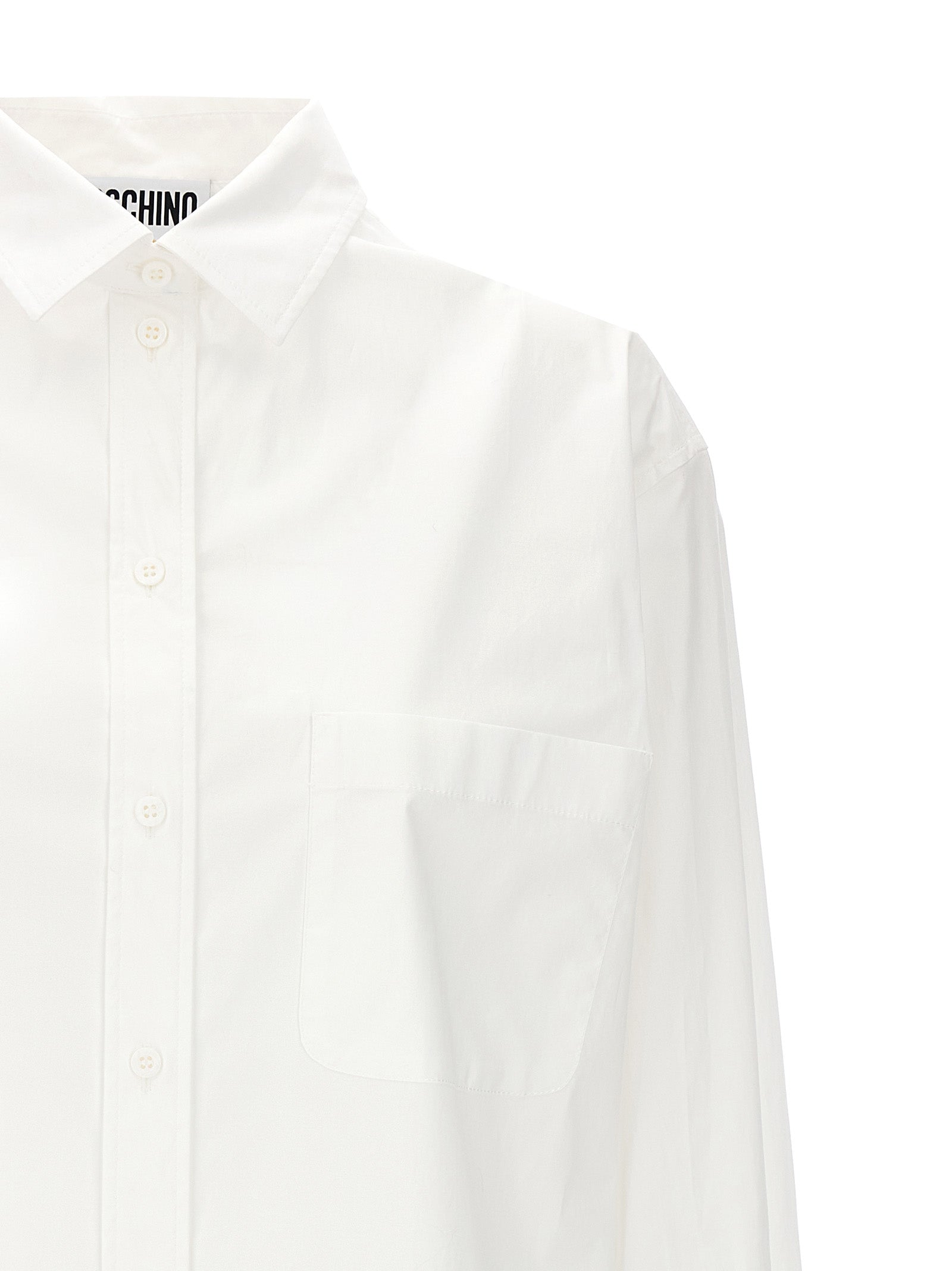 Moschino White Cotton Women's Blouse