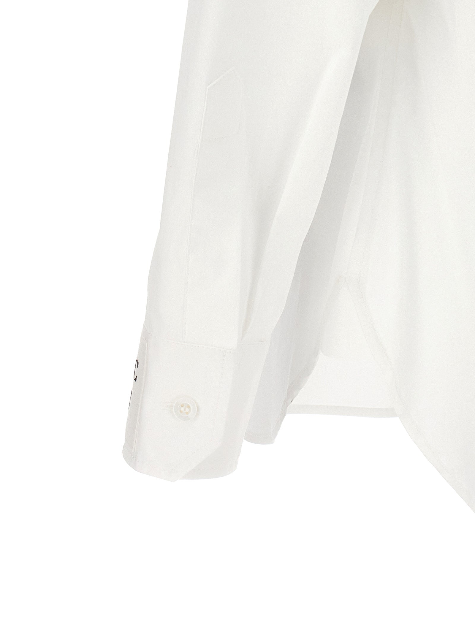 Moschino White Cotton Women's Blouse