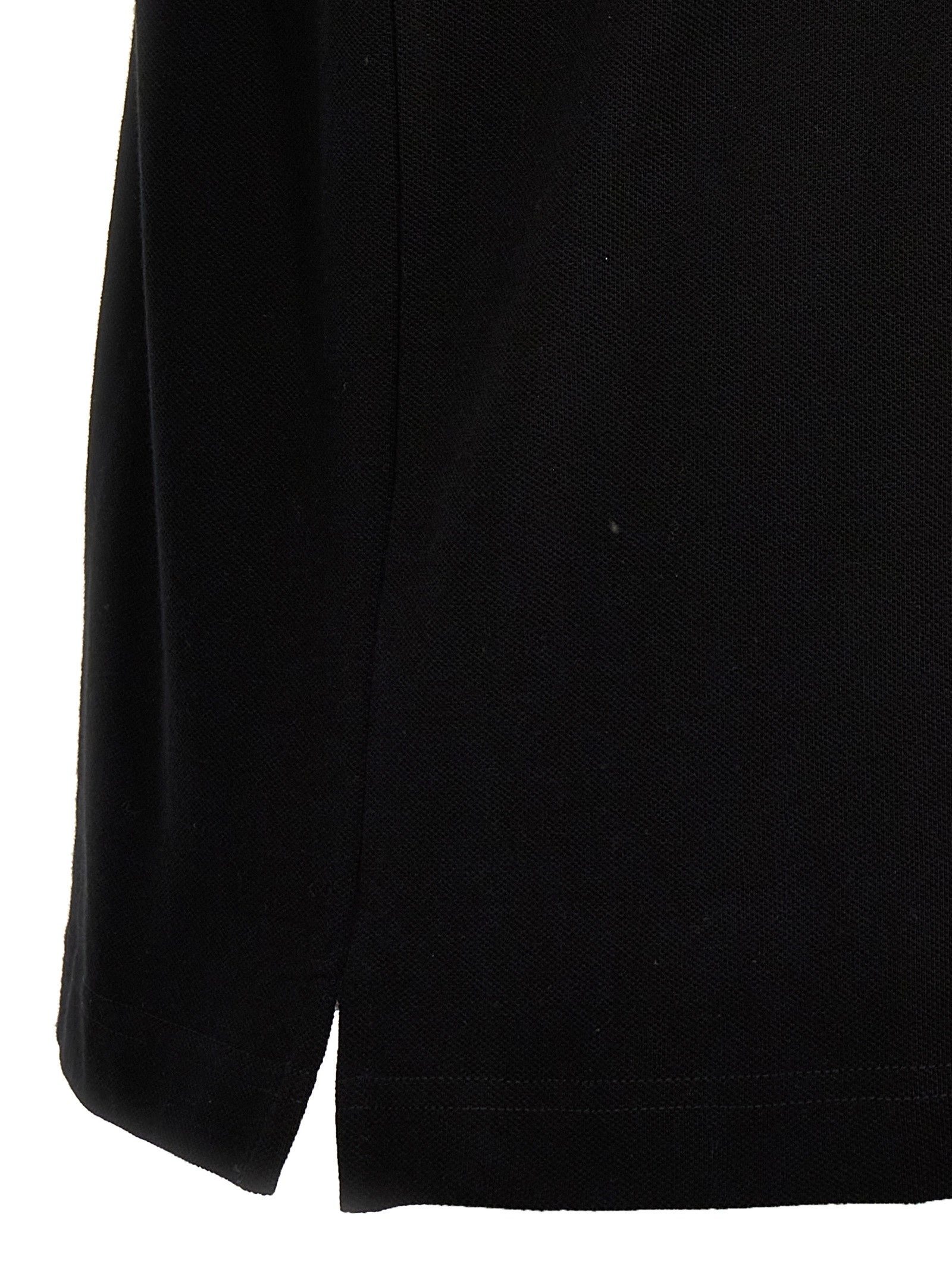 Palm Angels Black Polyester Polo Men's Shirt