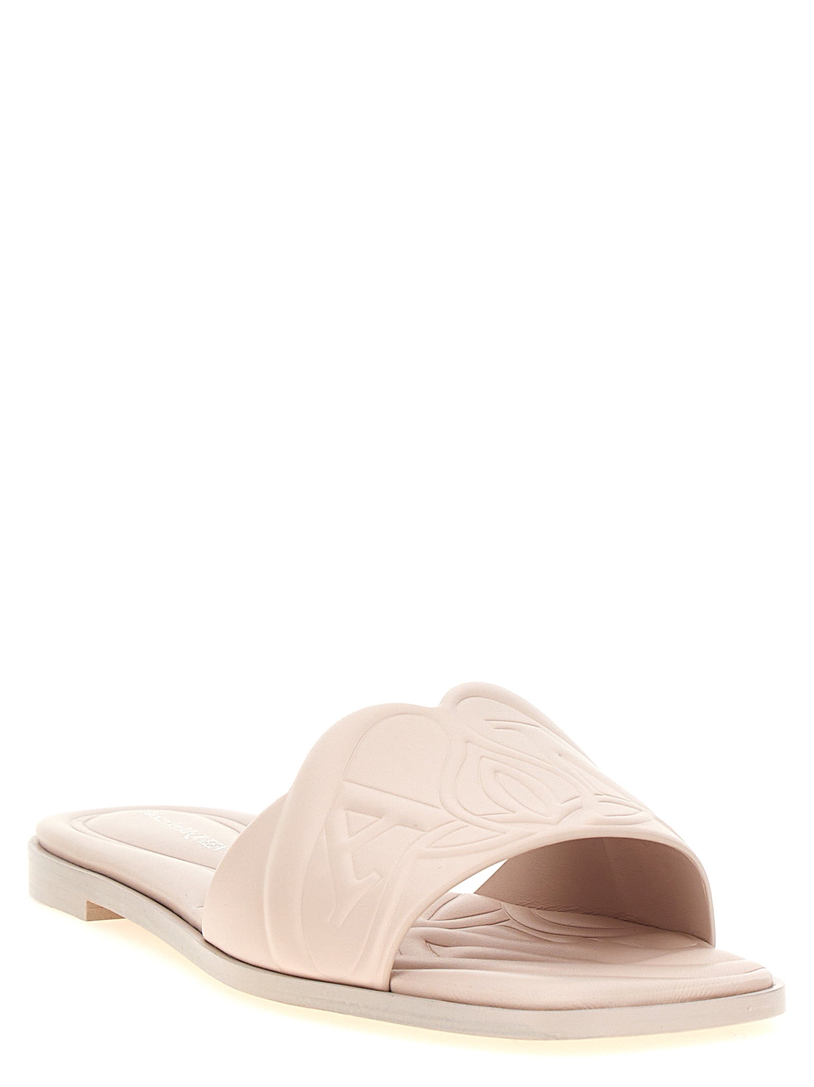 Alexander McQueen Multicolor Calfskin Women's Slides