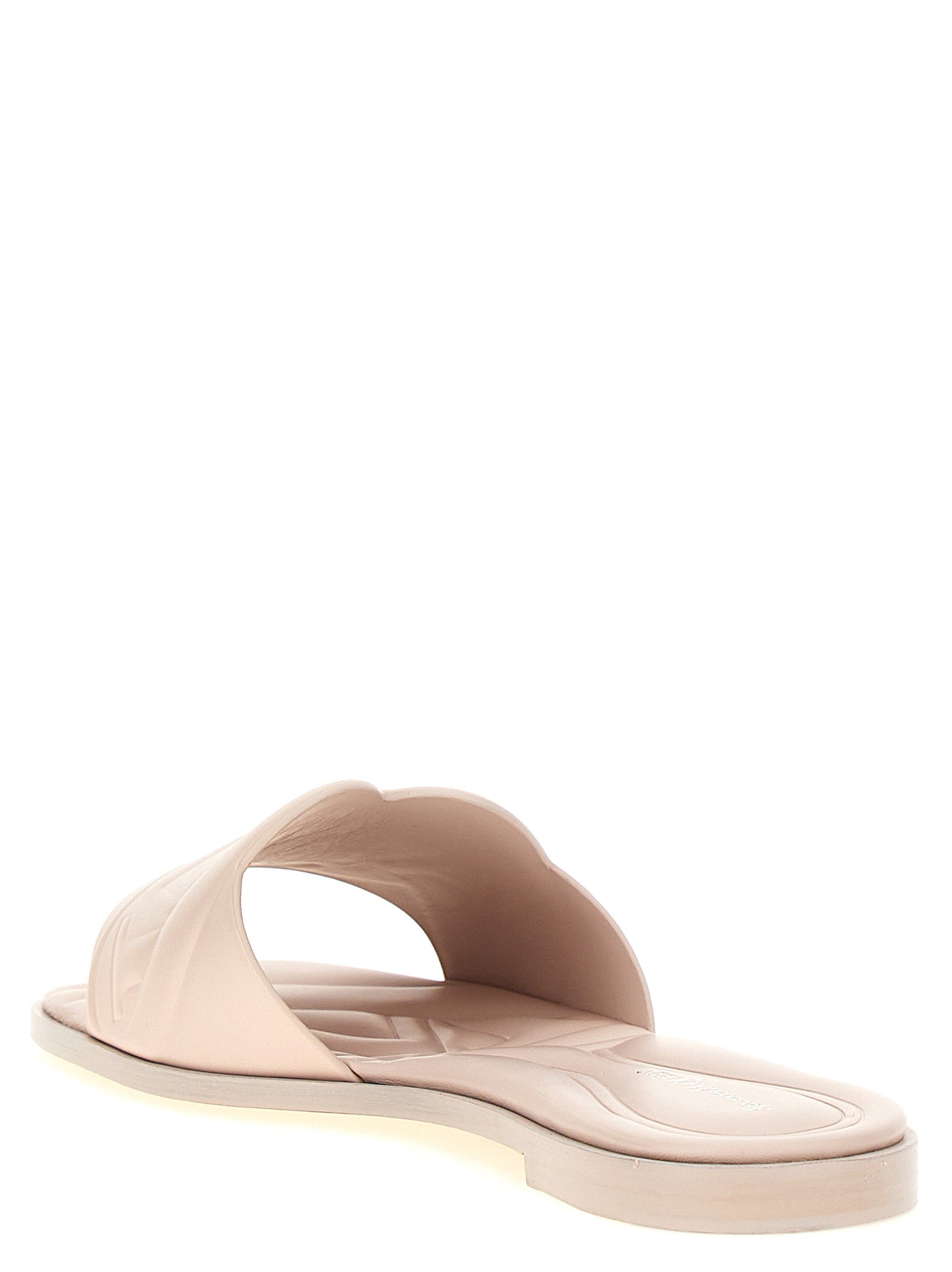 Alexander McQueen Multicolor Calfskin Women's Slides