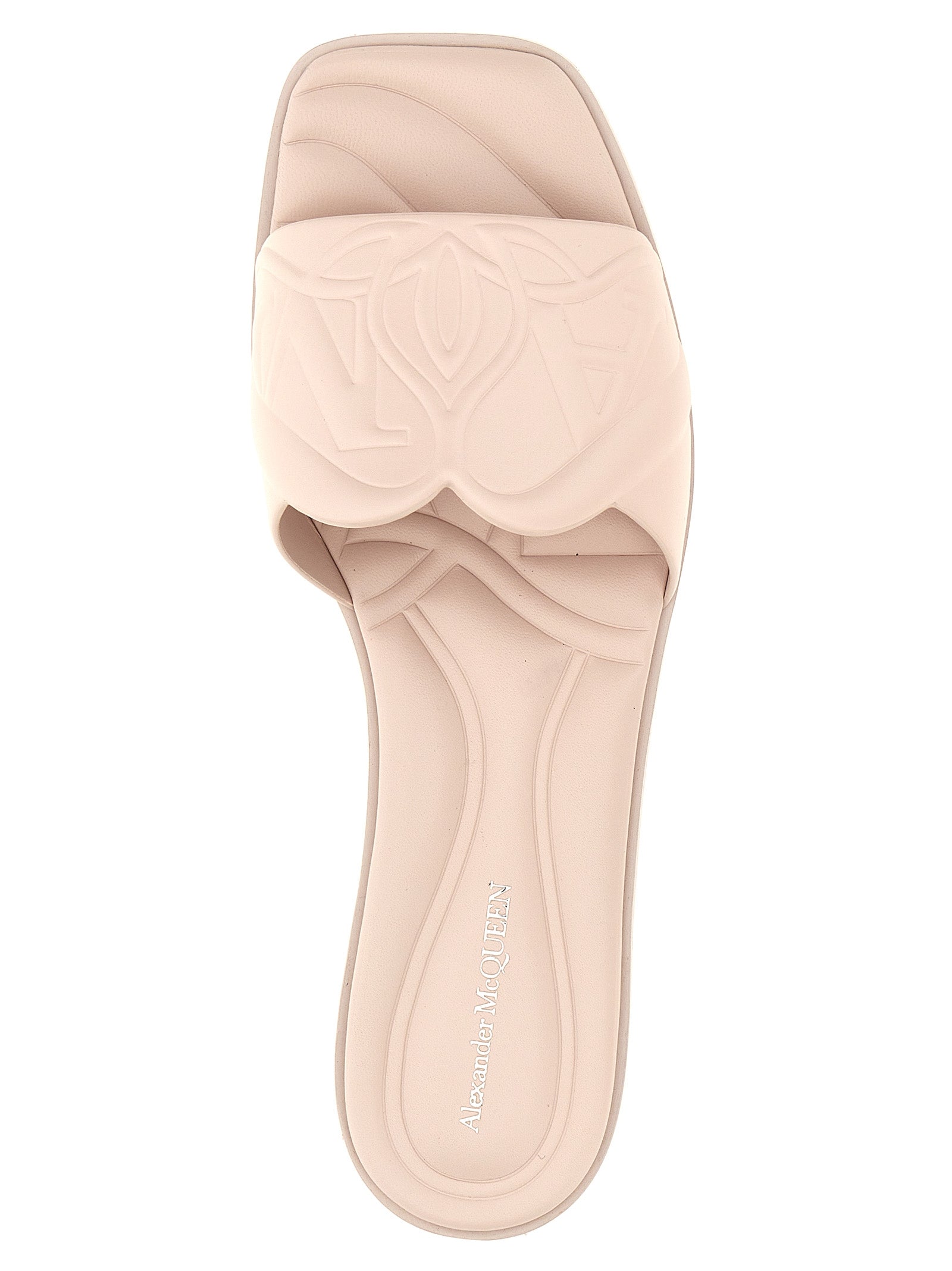 Alexander McQueen Multicolor Calfskin Women's Slides