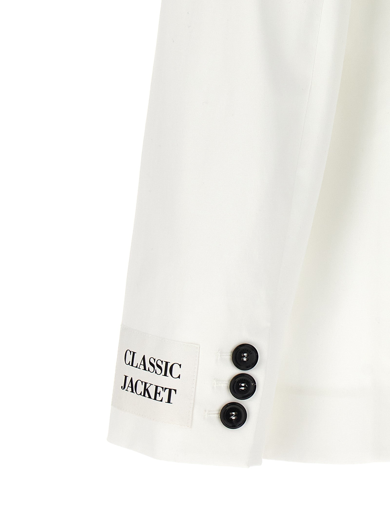 Moschino White Cotton Women's Blazer