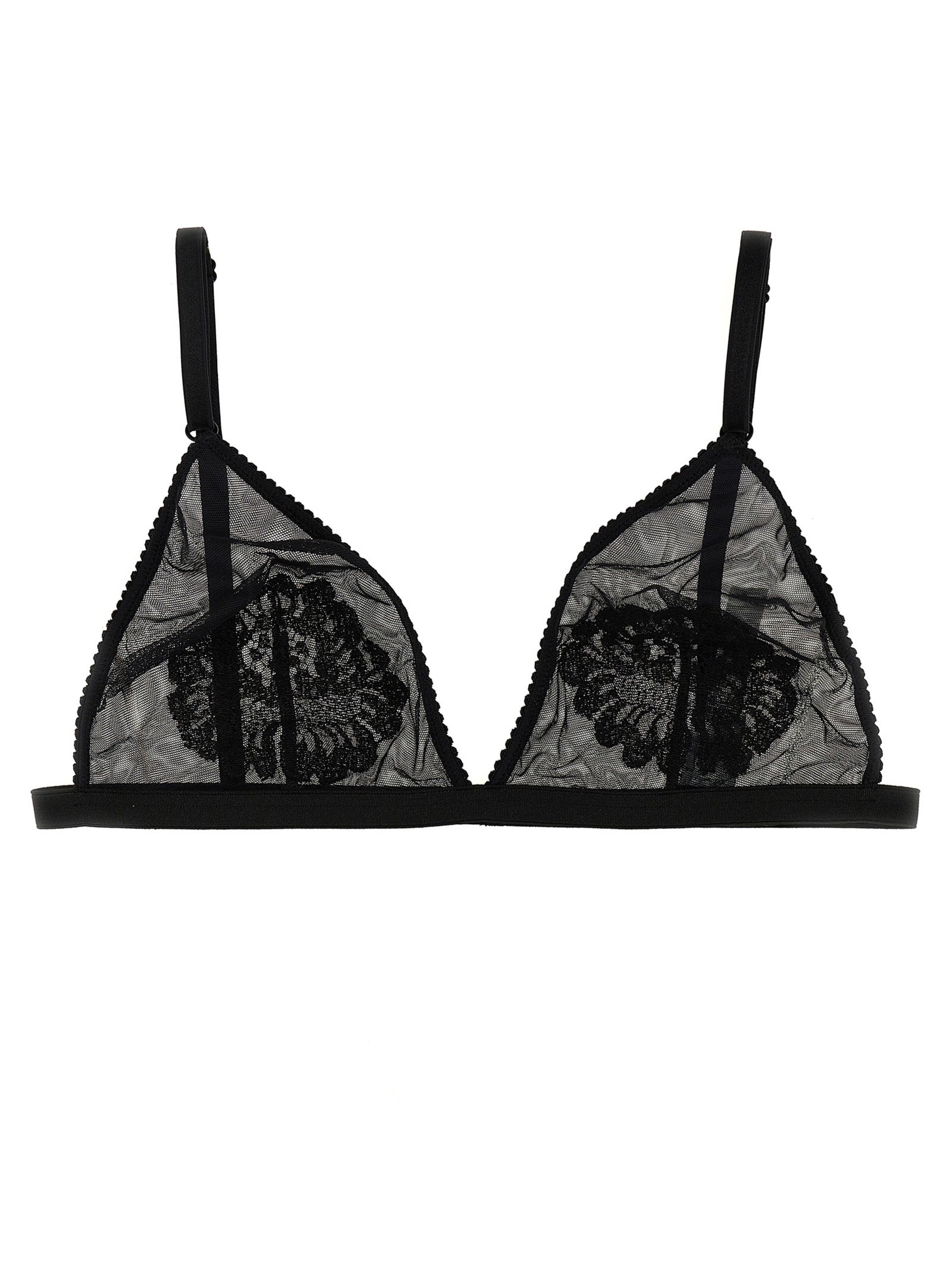 Dolce & Gabbana Black Polyamide Women's Bra