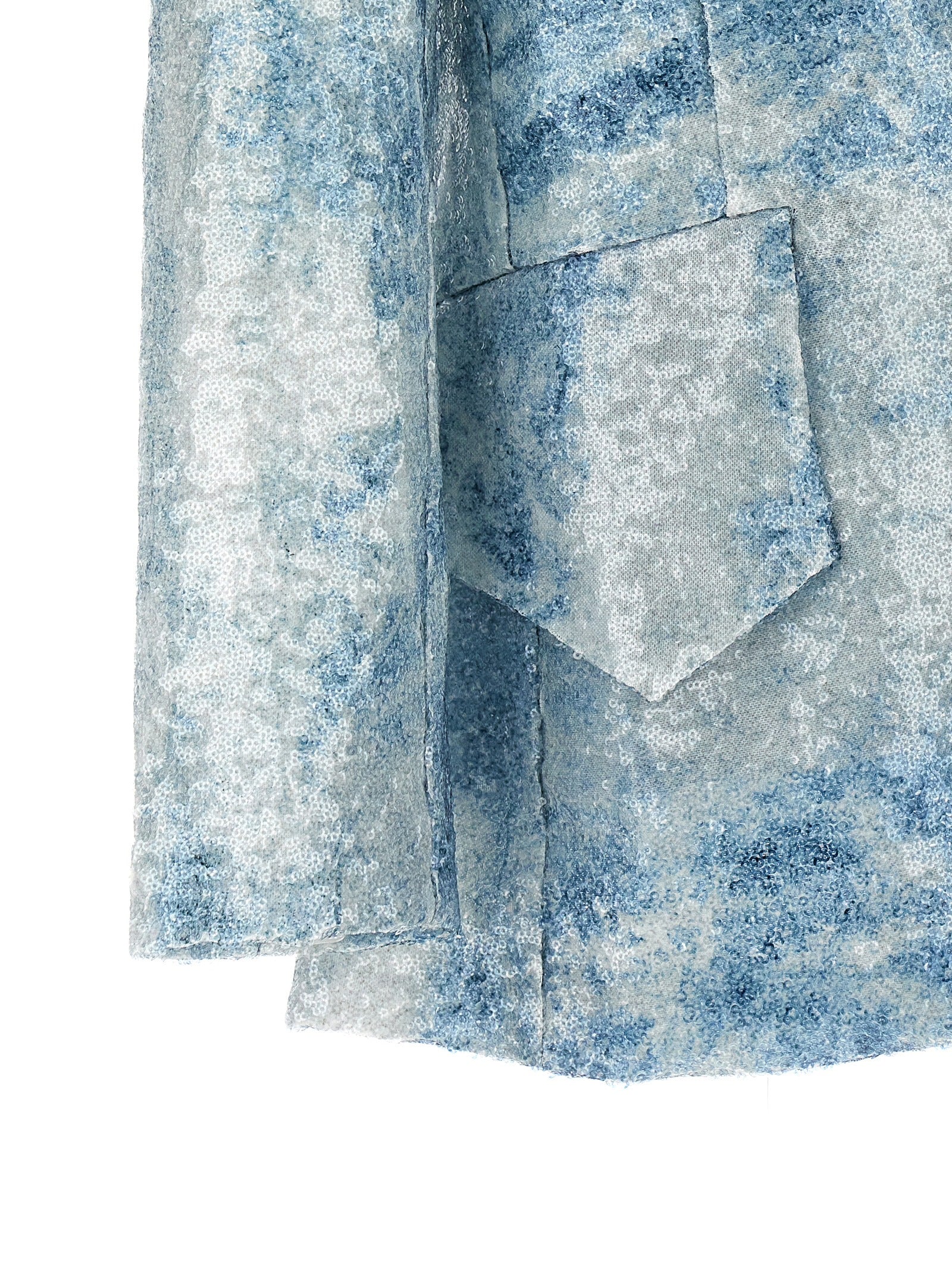LE TWINS Blue Polyester Women's Blazer