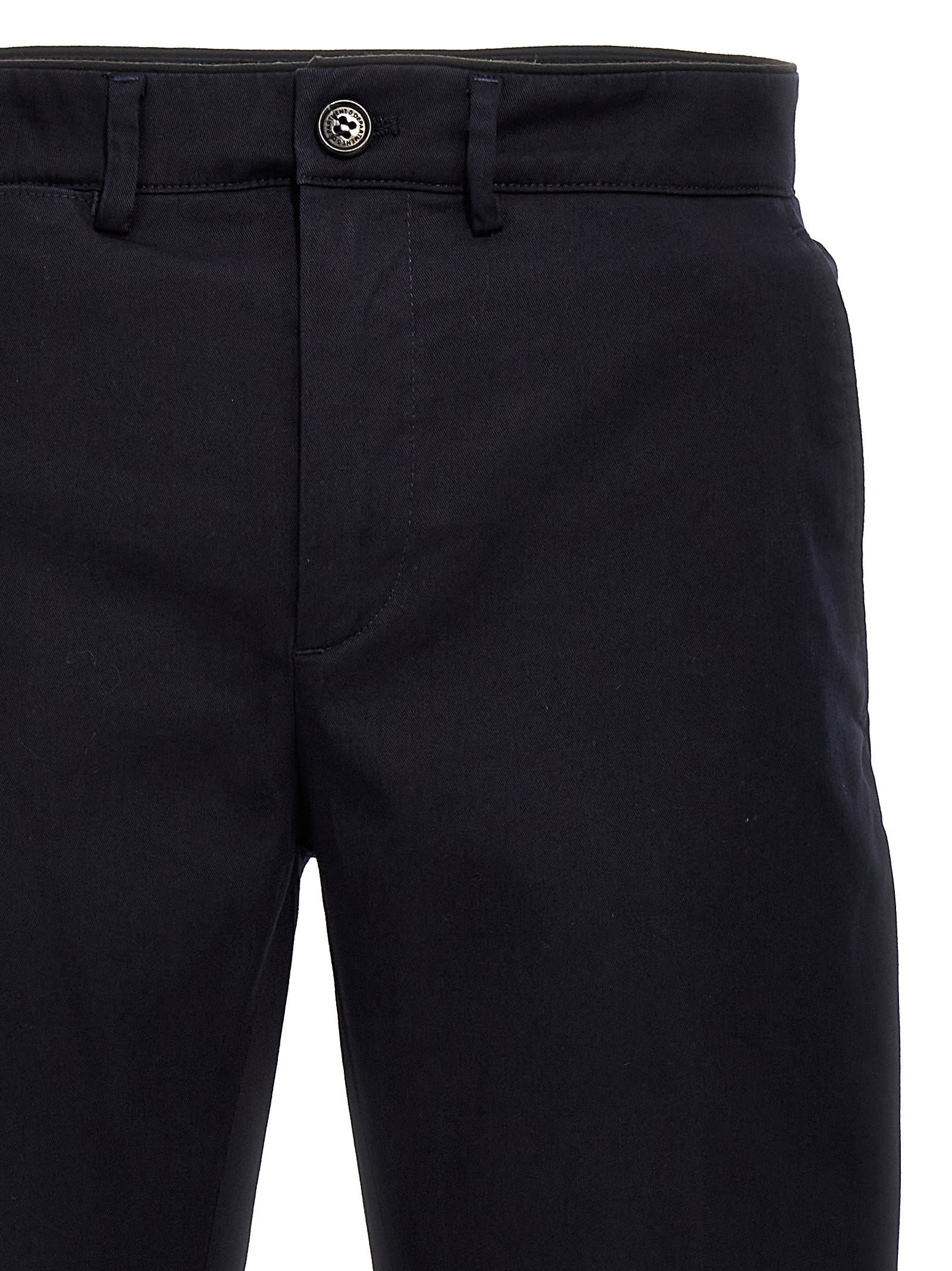 Department 5 Blue Cotton Casual Men's Pants