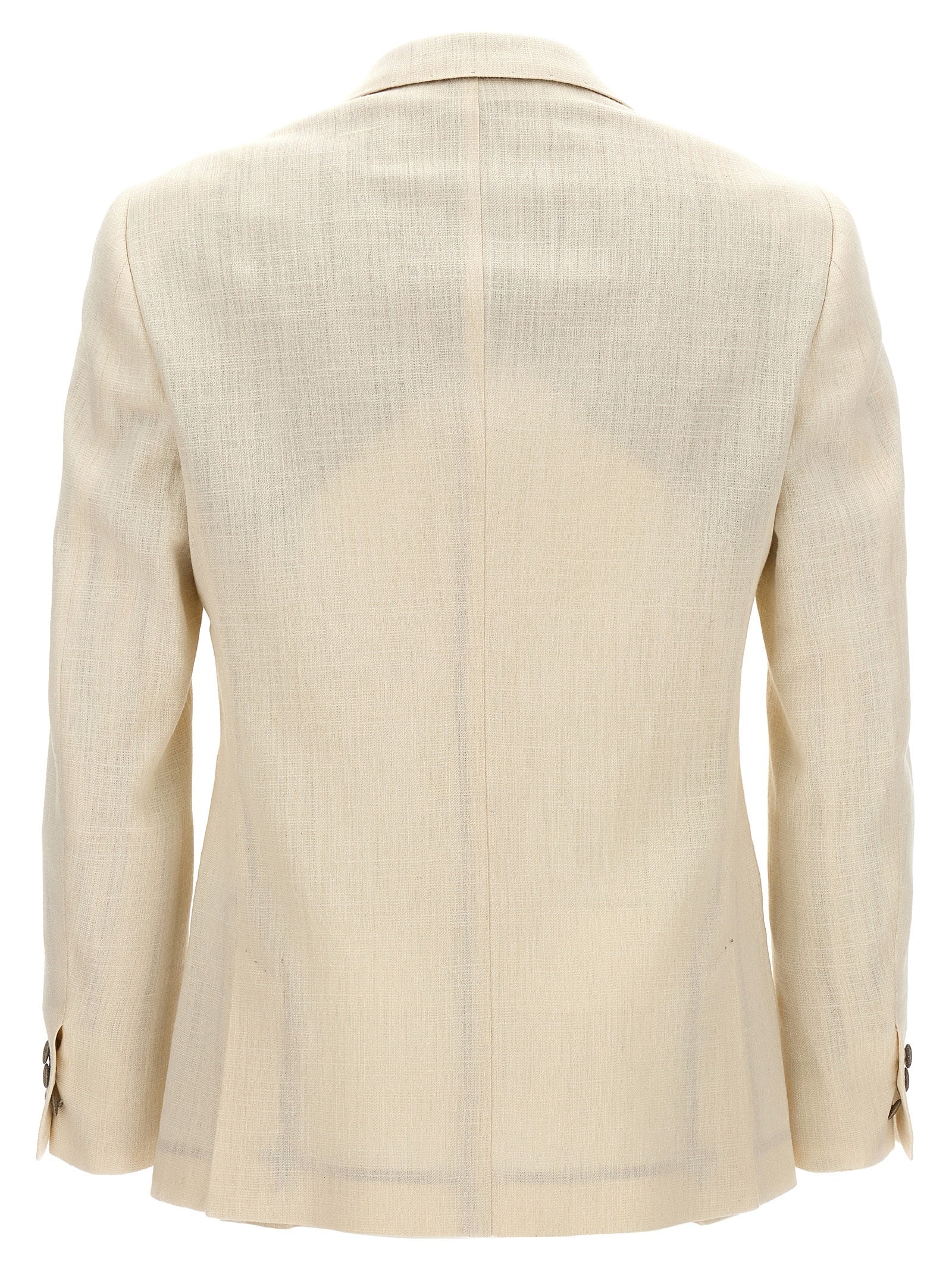 MAURIZIO MIRI White Silk Men's Blazer