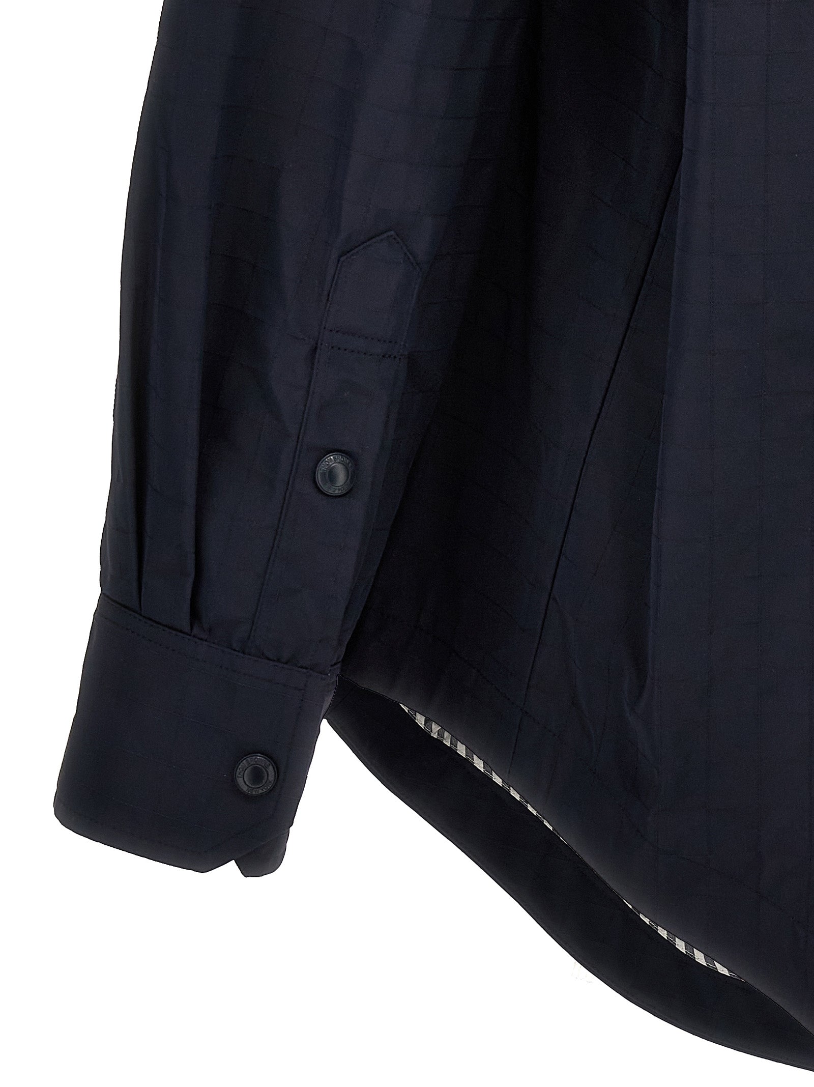 Thom Browne Blue Polyamide Men's Blouse
