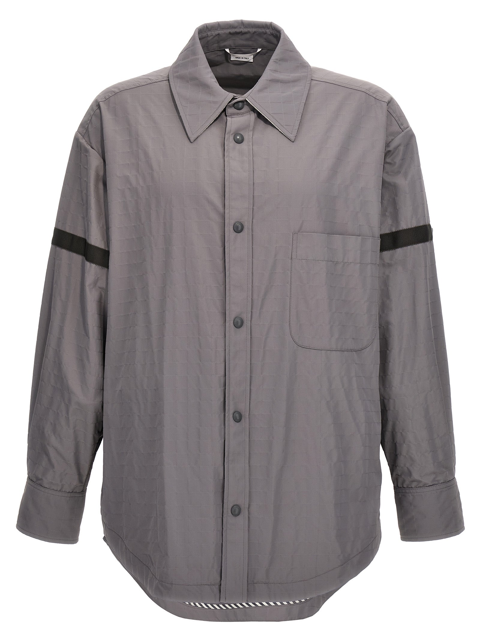 Thom Browne Gray Polyamide Men's Blouse
