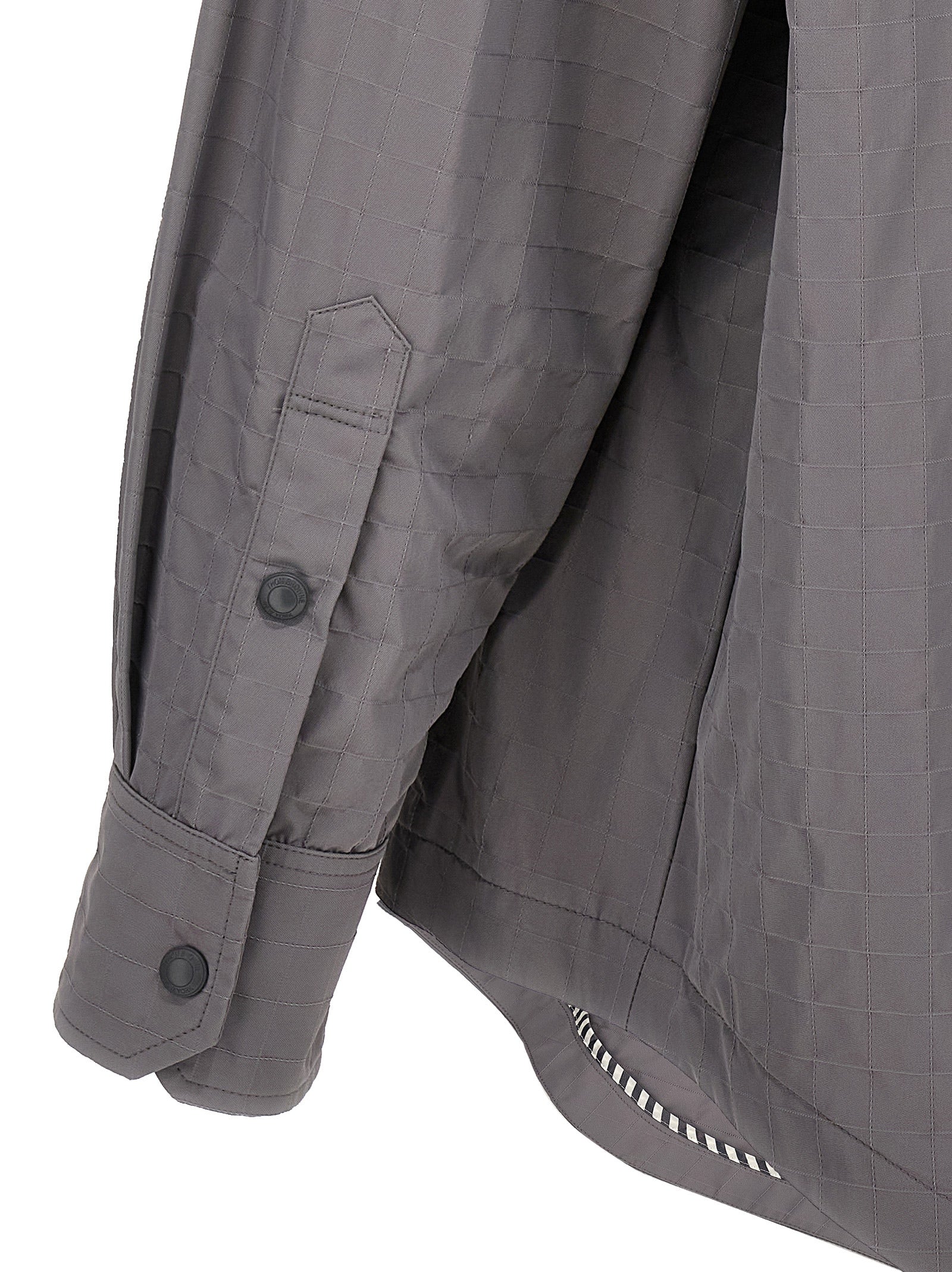 Thom Browne Gray Polyamide Men's Blouse