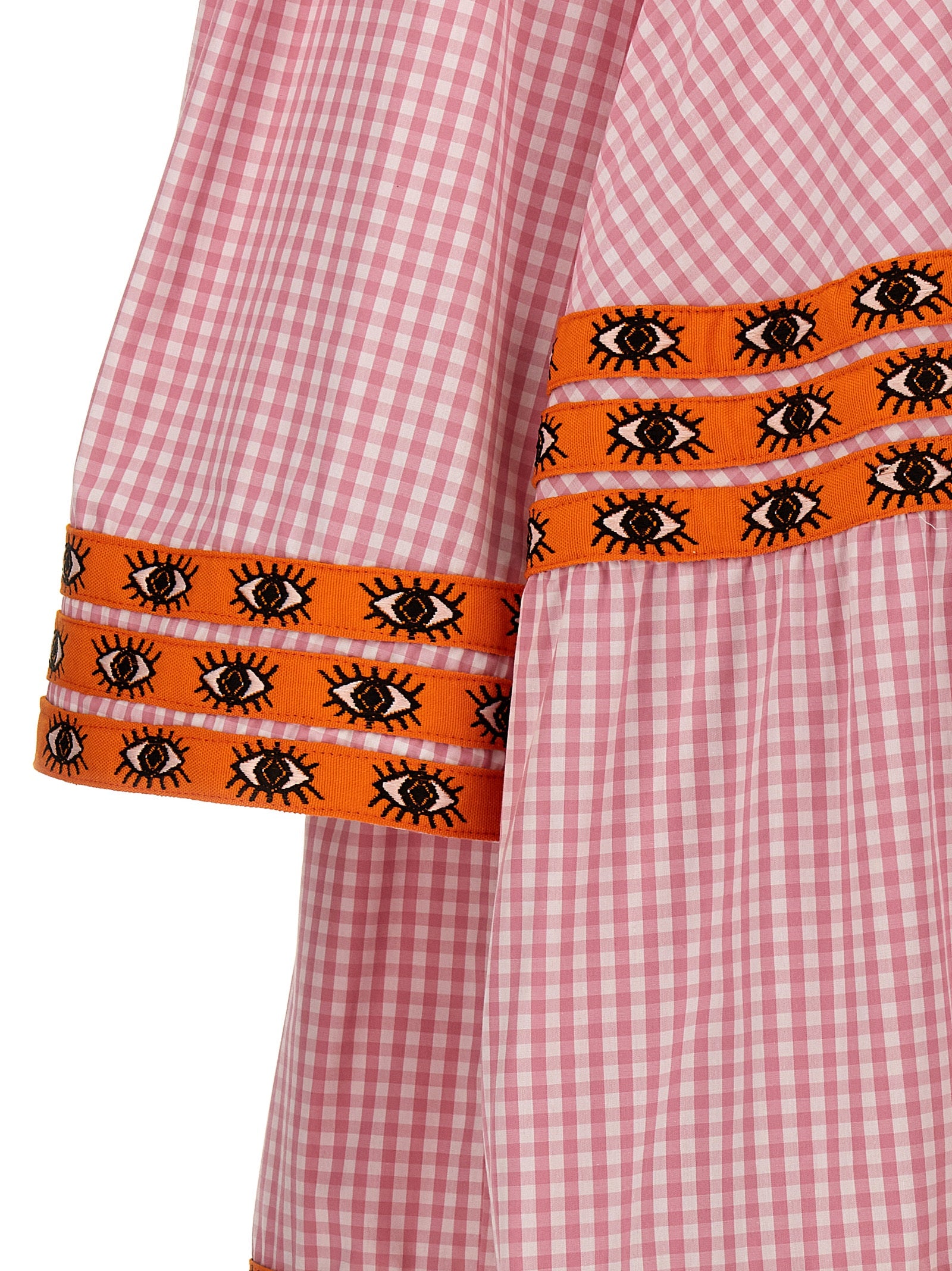 Flora Sardalos Multicolor Cotton Long Women's Dress