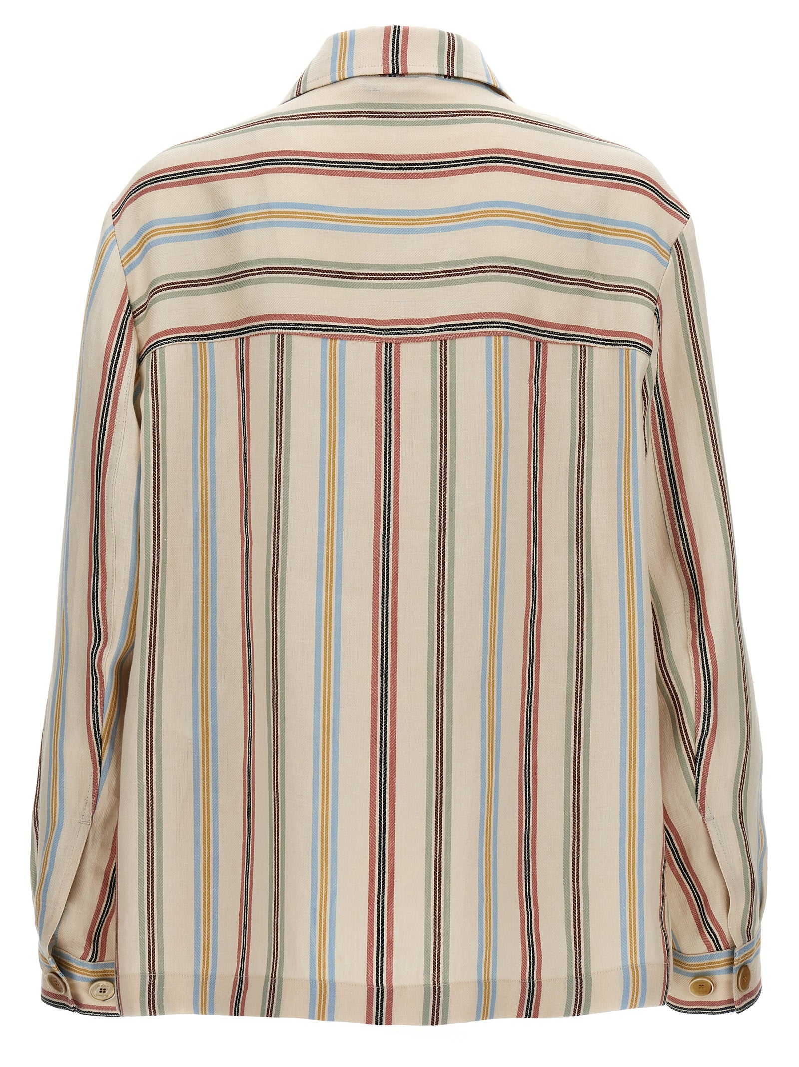 Etro Multicolor Linen Men's Blouse