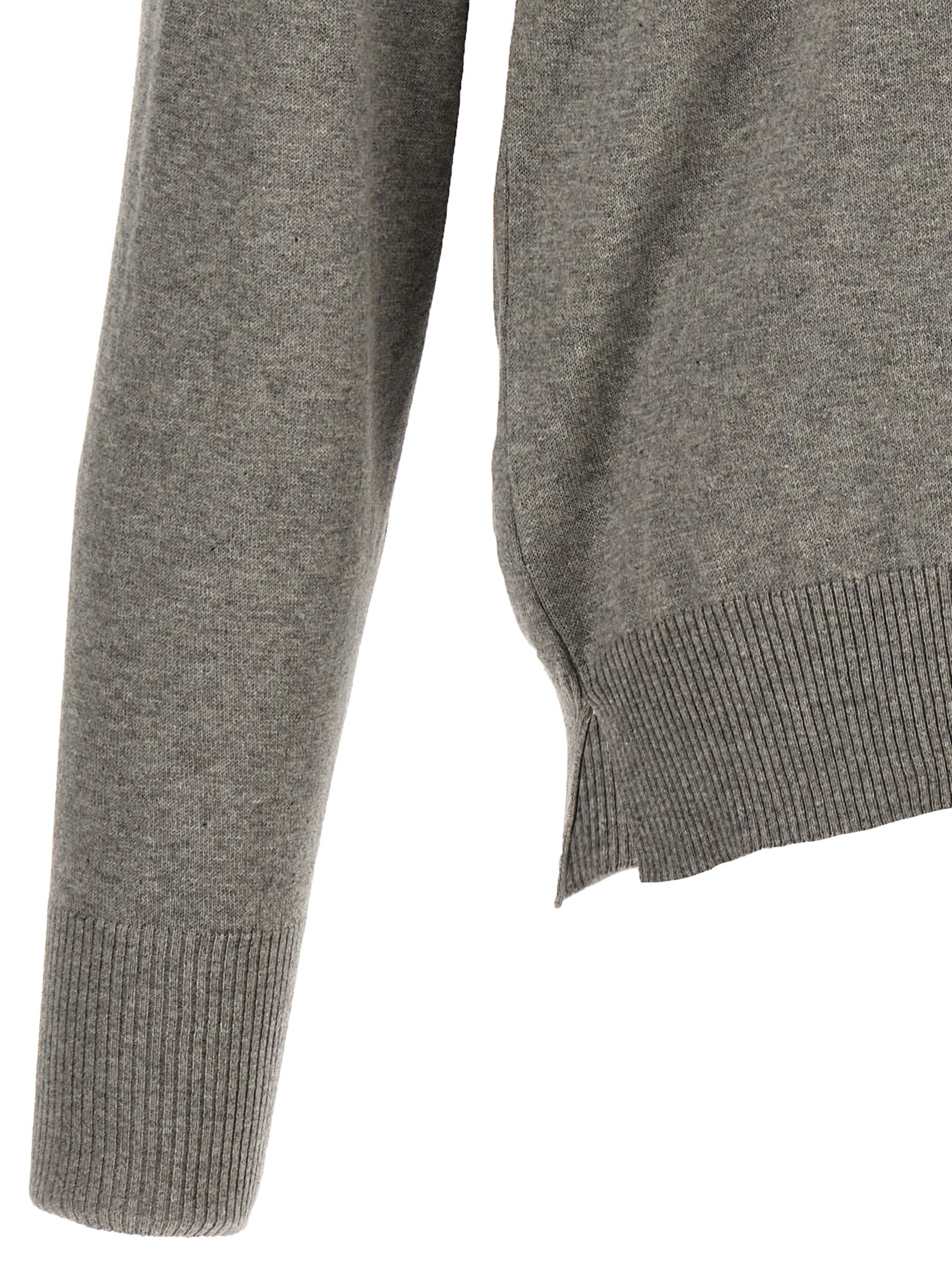 MA'RY'YA Gray Cotton Men's Cardigan