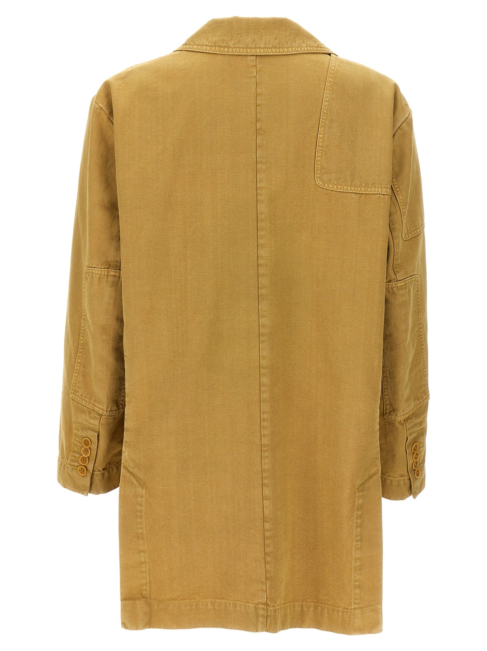 Max Mara Beige Cotton Women's Blazer