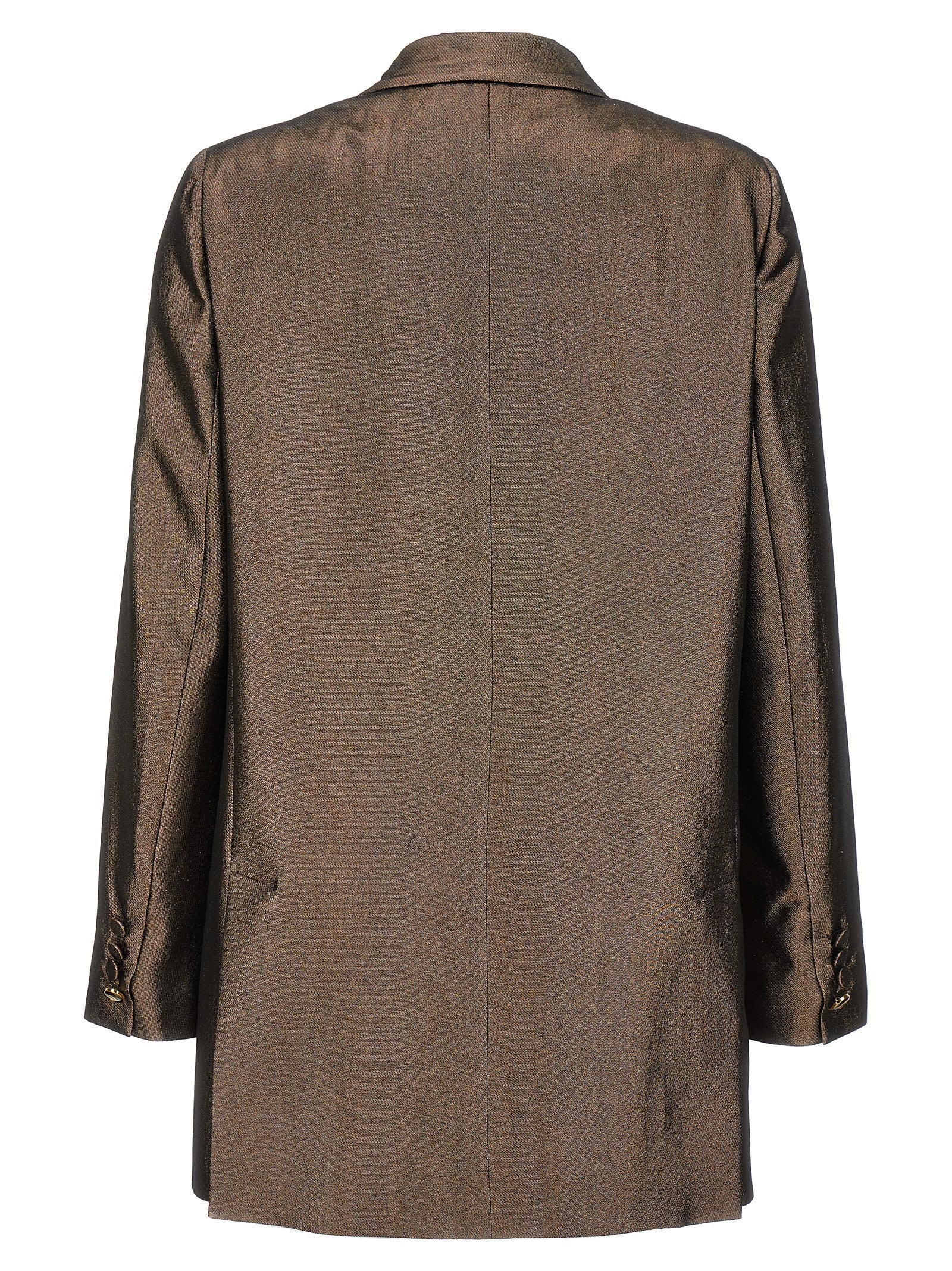 Max Mara Brown Silk Women's Blazer