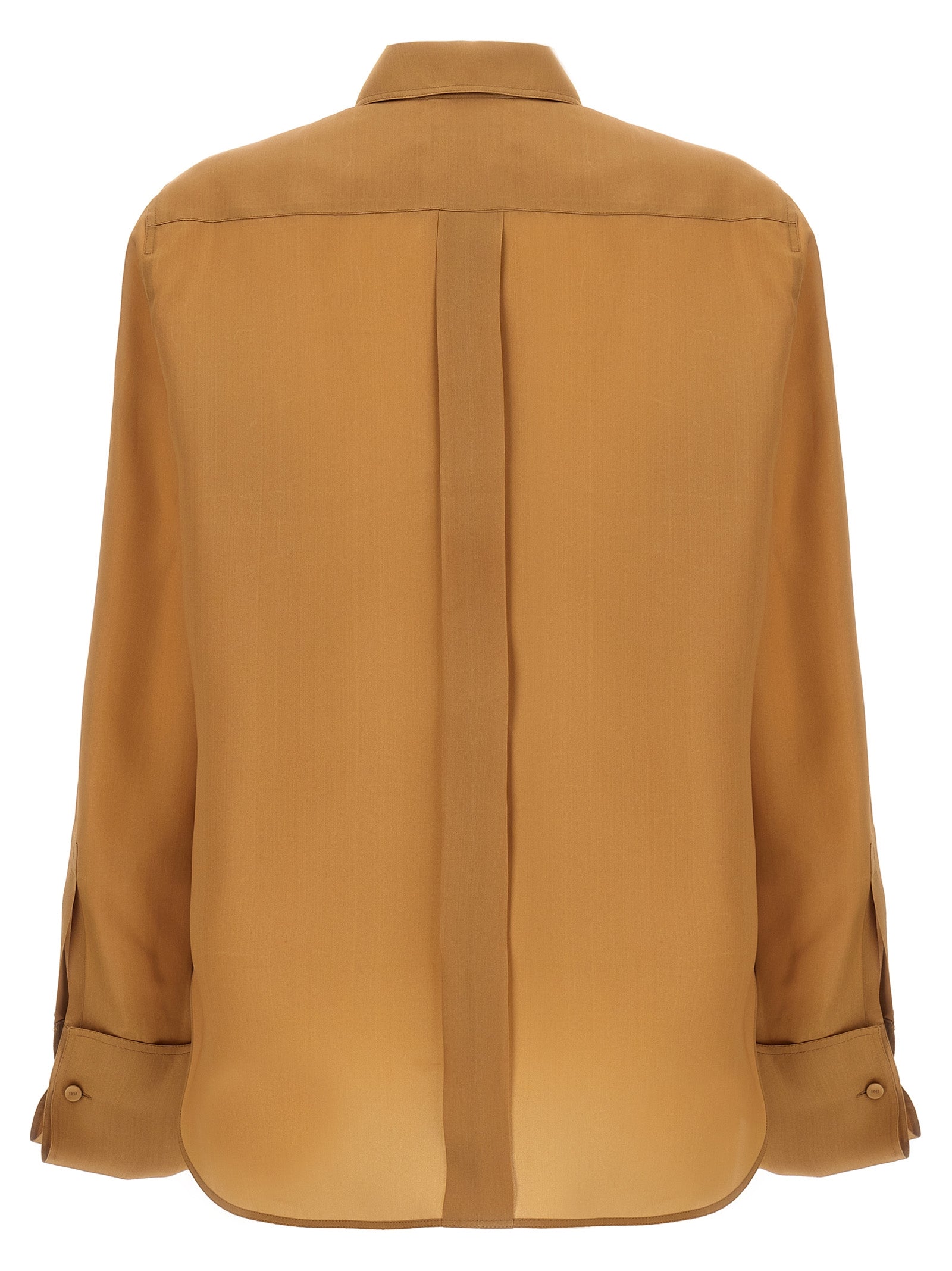 Max Mara Beige Silk Women's Blouse