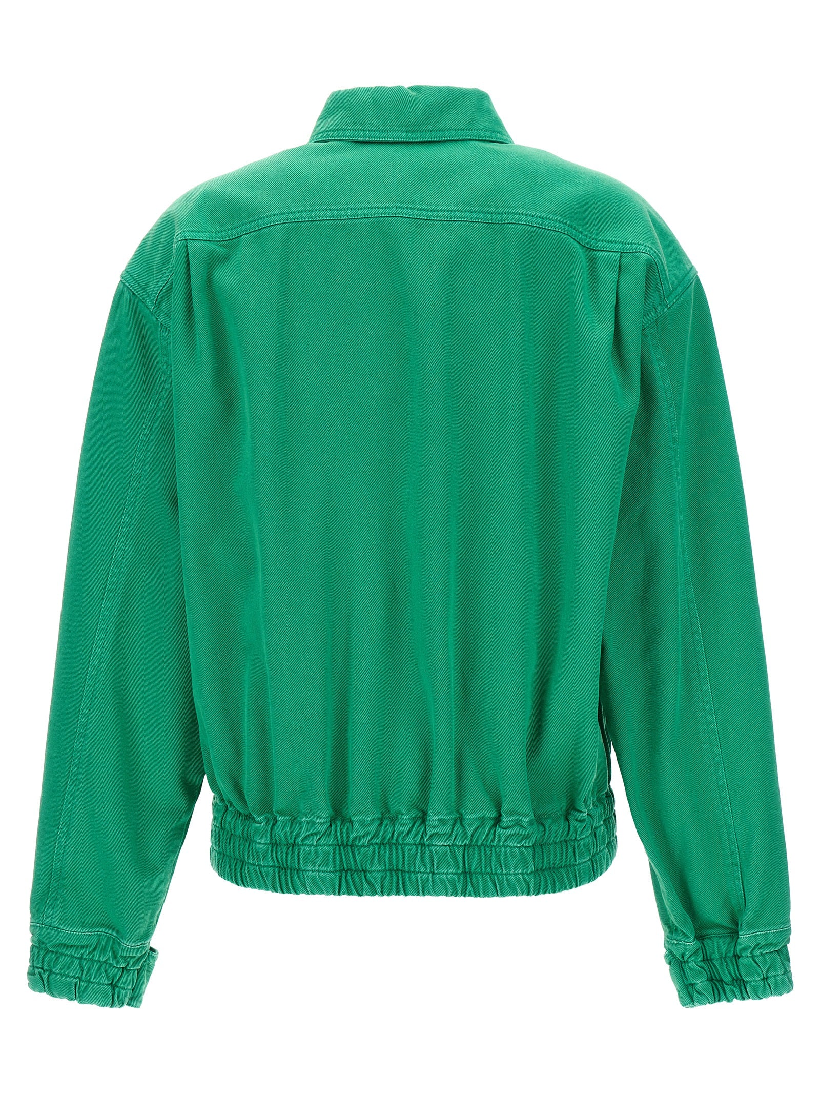 Max Mara Bicolor Cotton Full-Length Women's Jacket