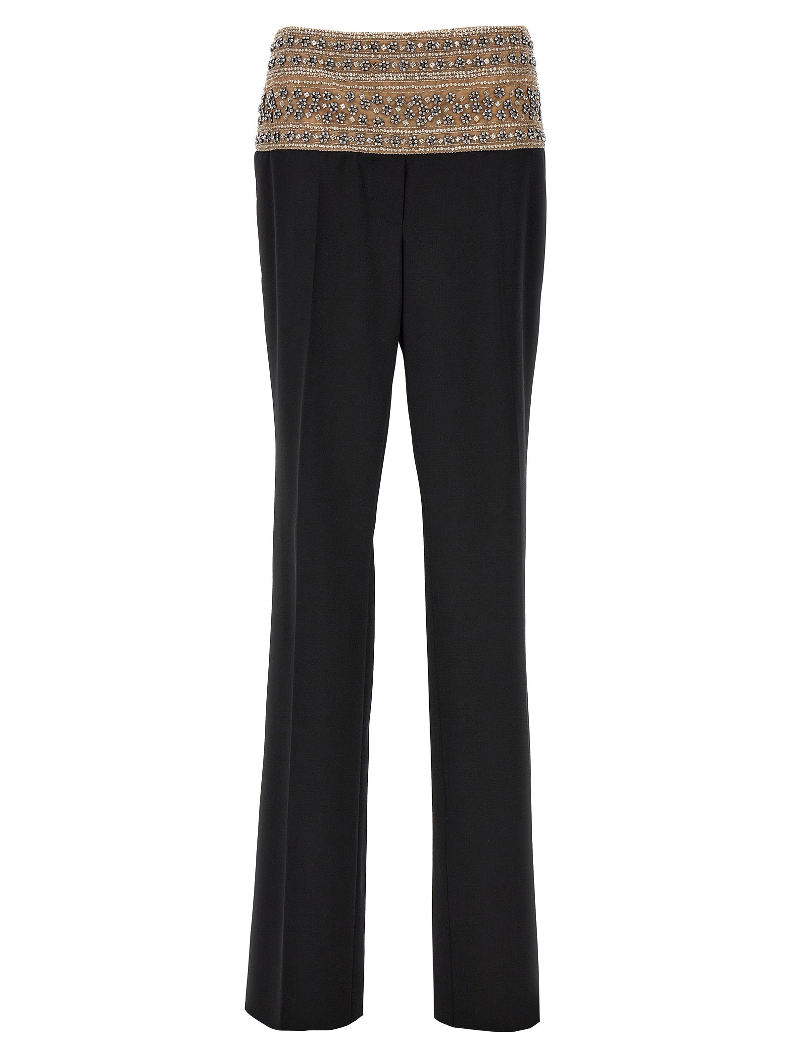 Stella McCartney Black Wool Dress Women's Pants