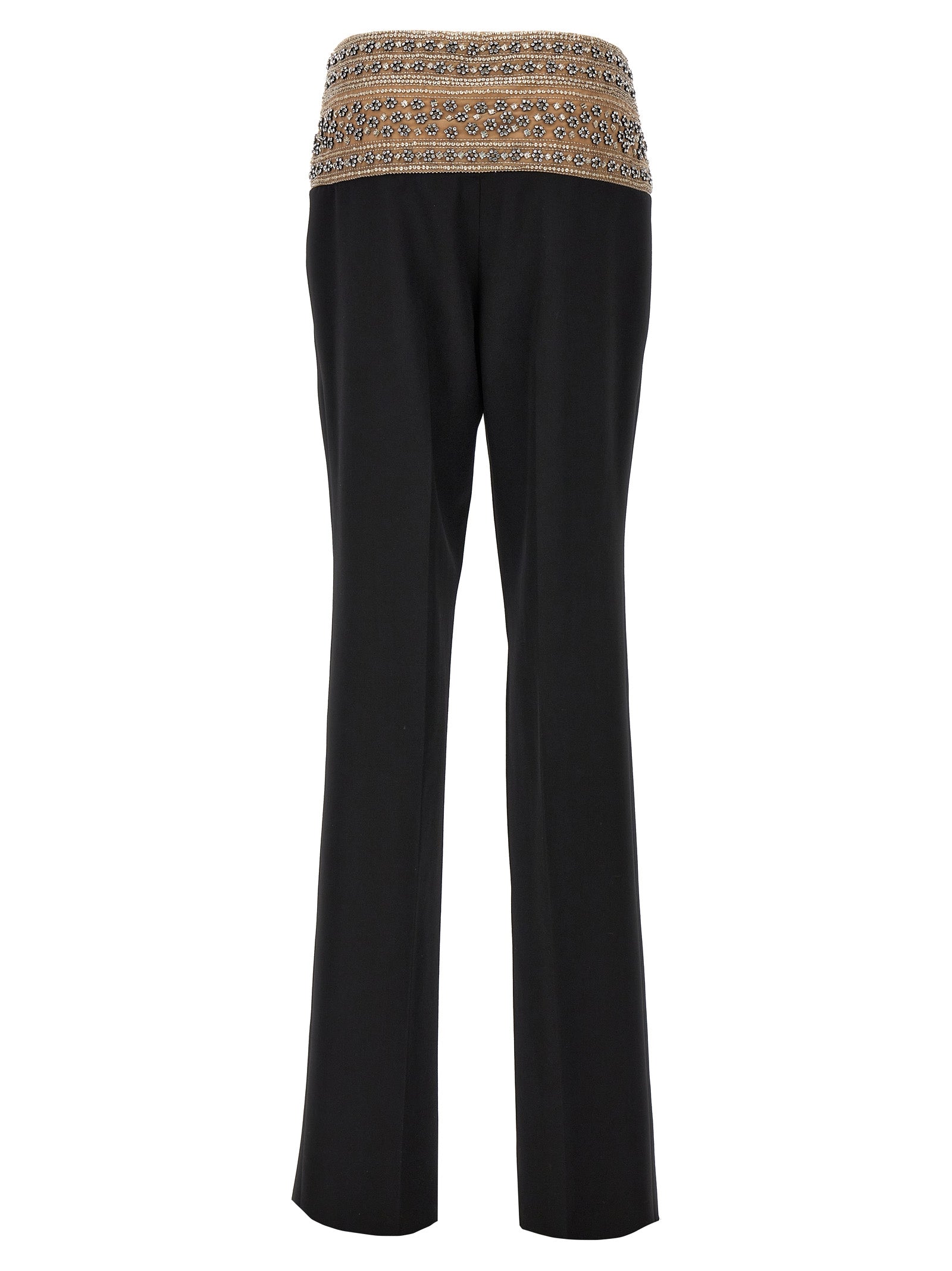 Stella McCartney Black Wool Dress Women's Pants