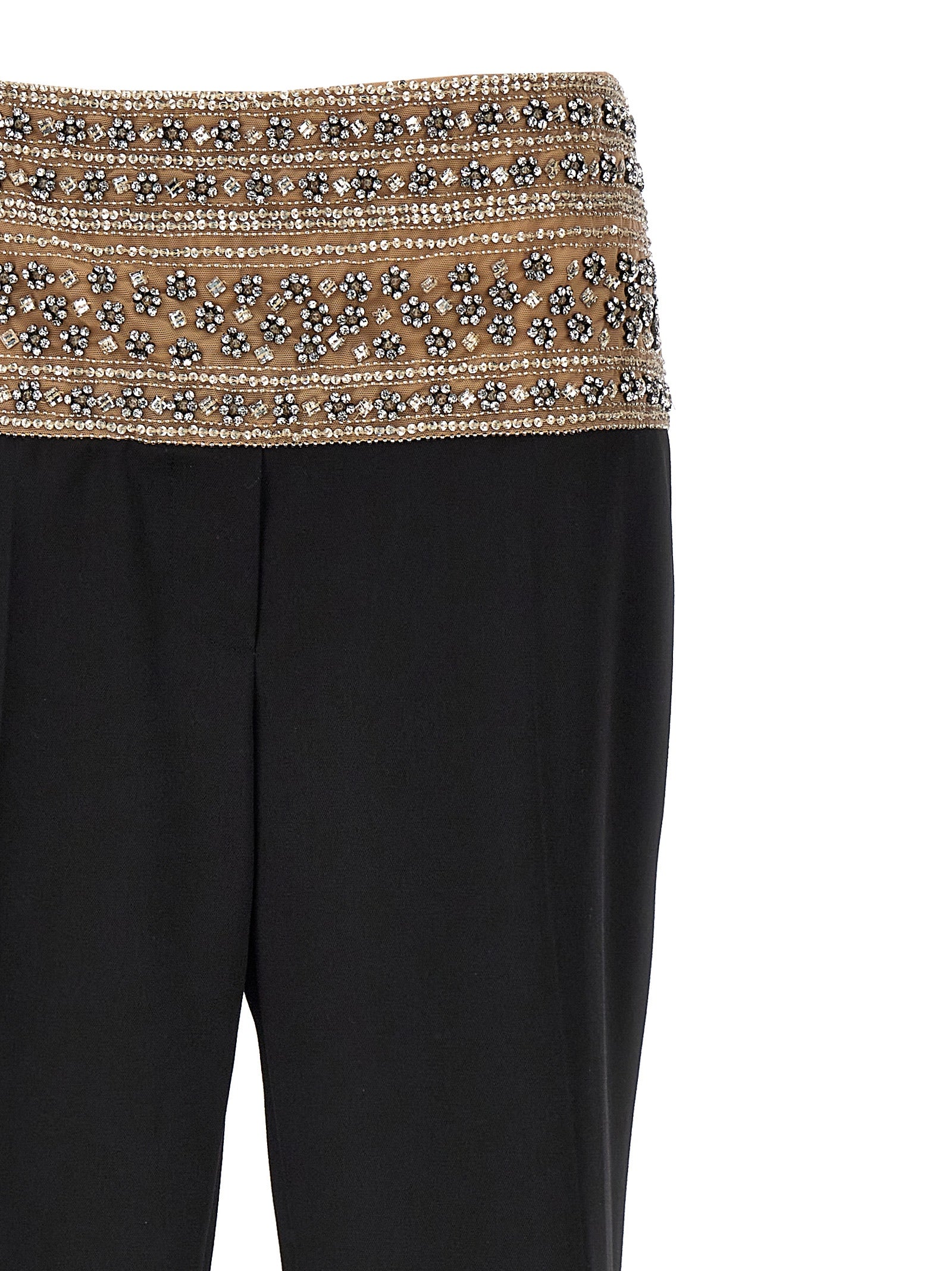Stella McCartney Black Wool Dress Women's Pants