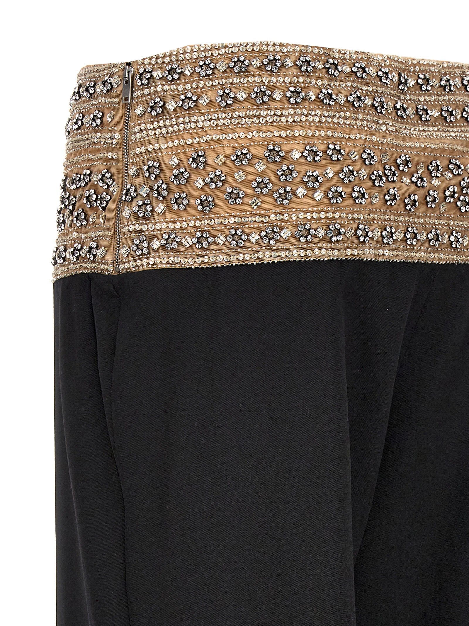 Stella McCartney Black Wool Dress Women's Pants