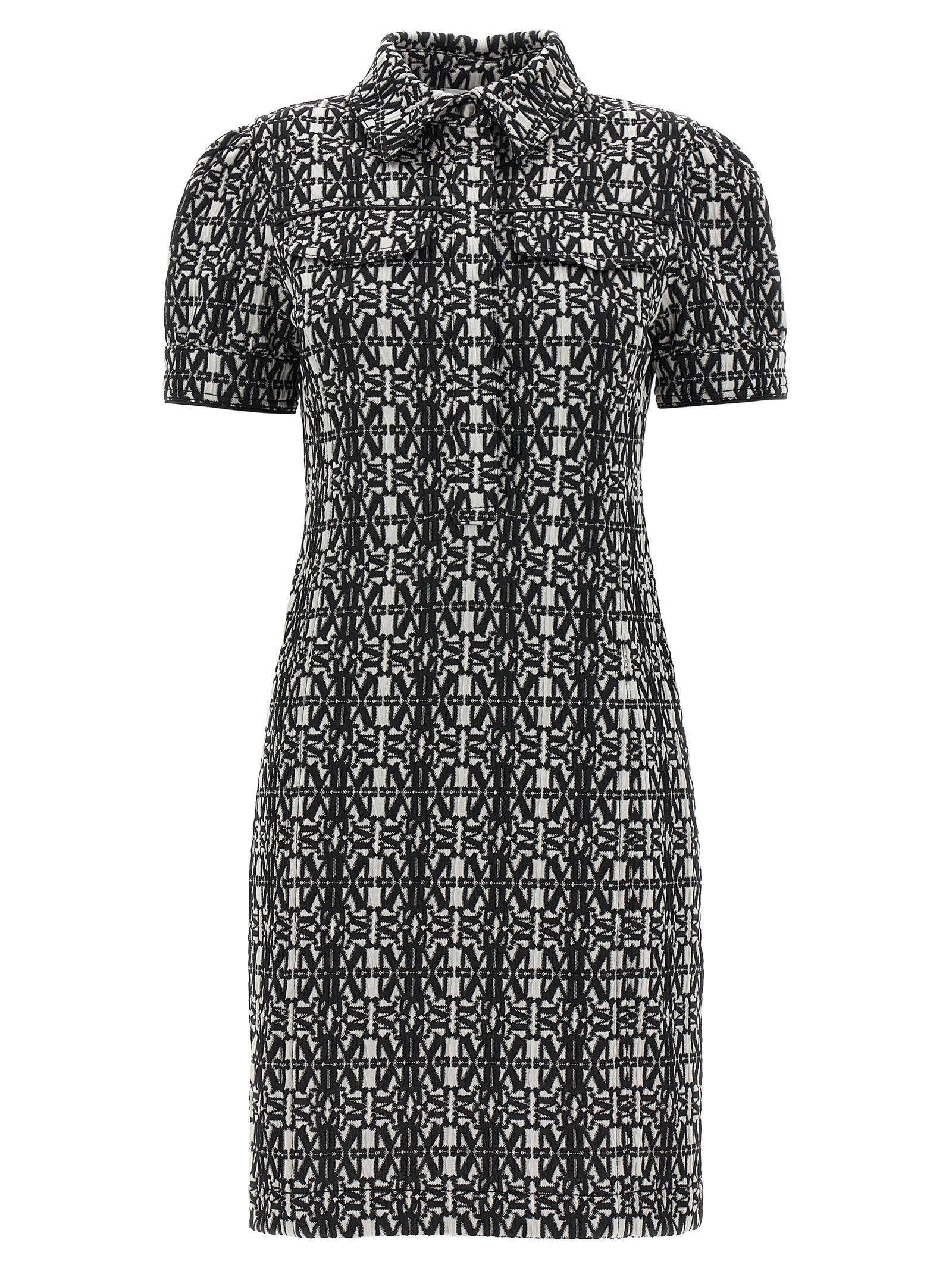 Max Mara Bicolor Polyester Short Women's Dress