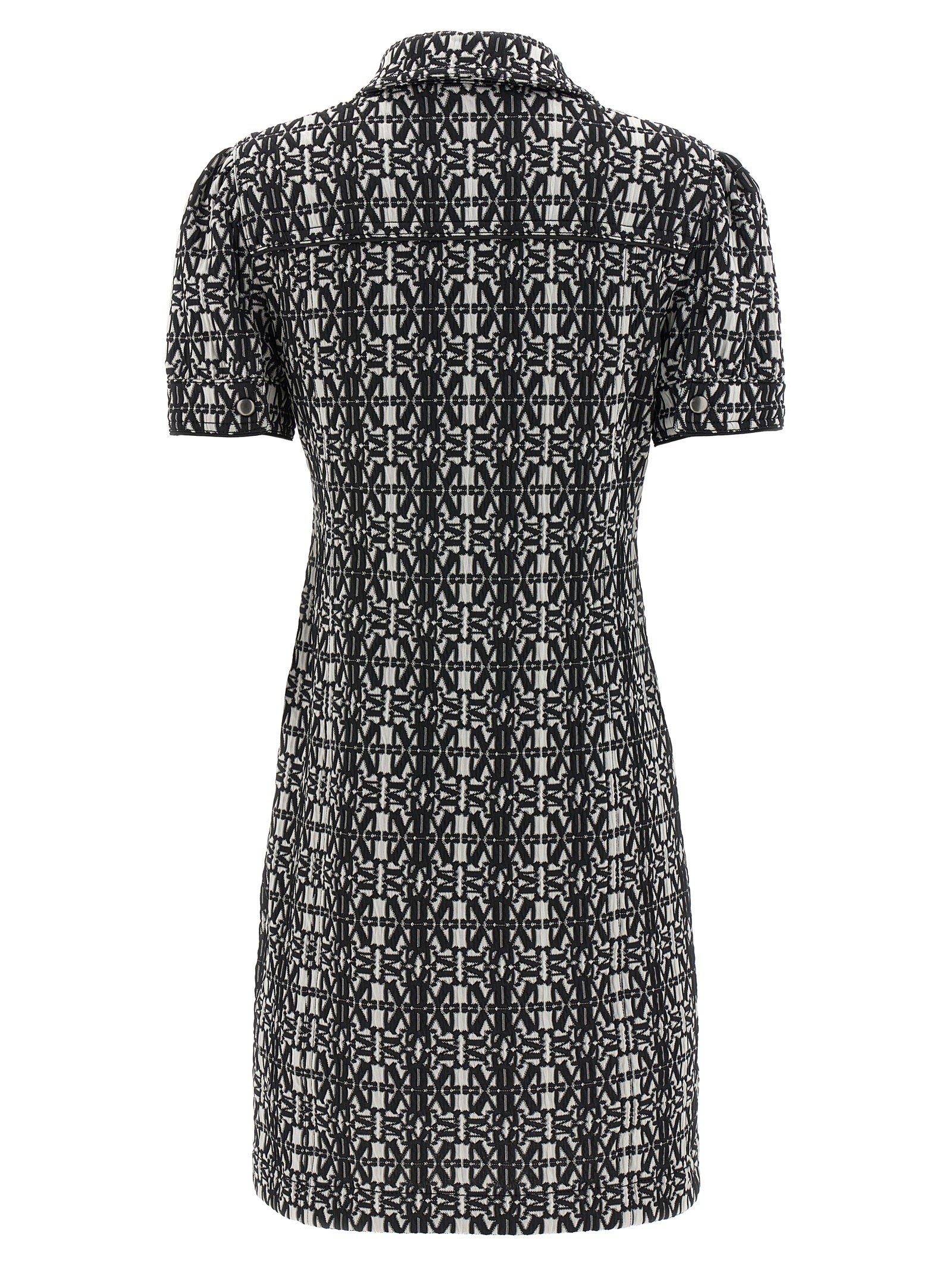 Max Mara Bicolor Polyester Short Women's Dress