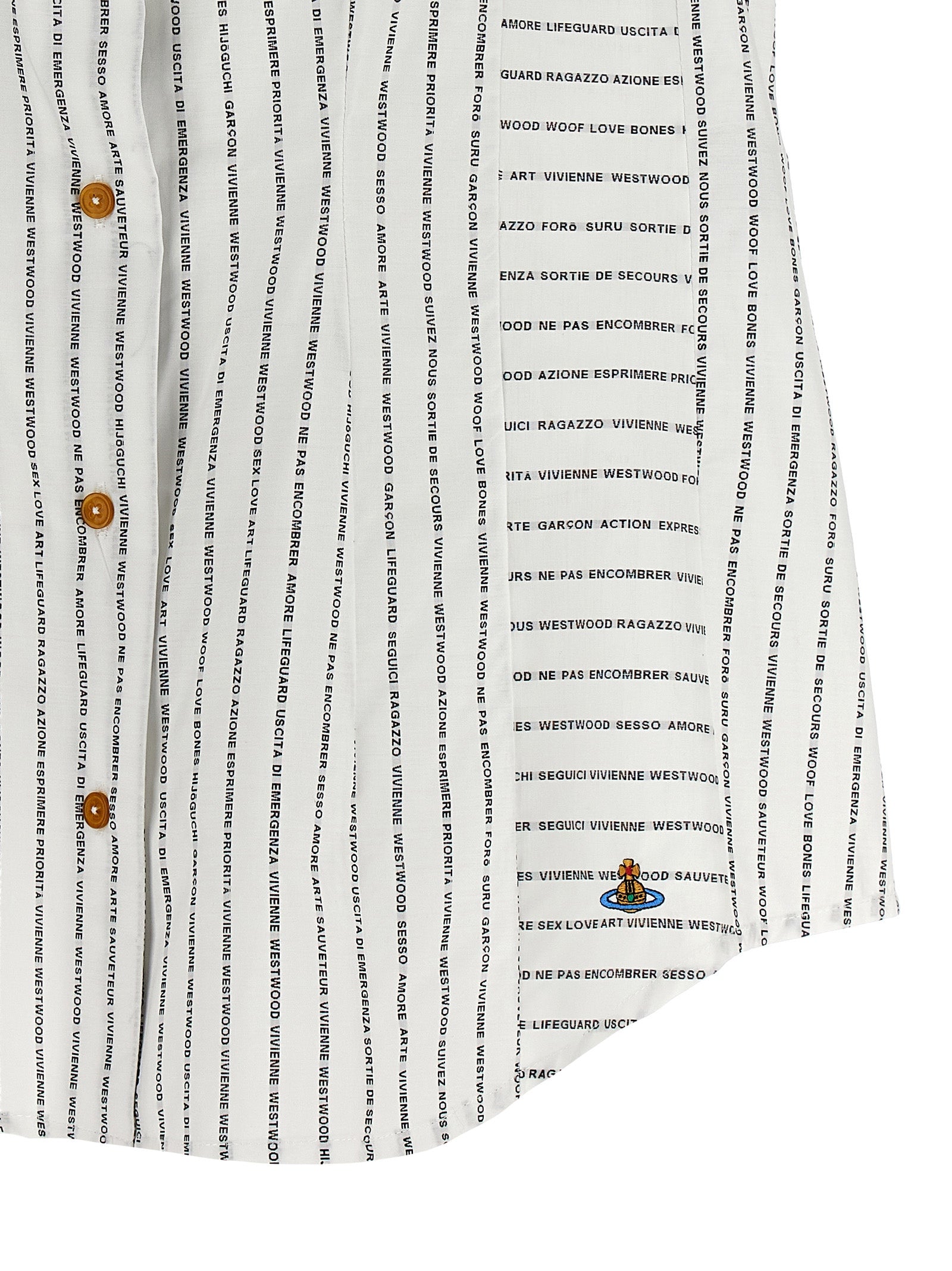 Vivienne Westwood Bicolor Cotton Women's Blouse