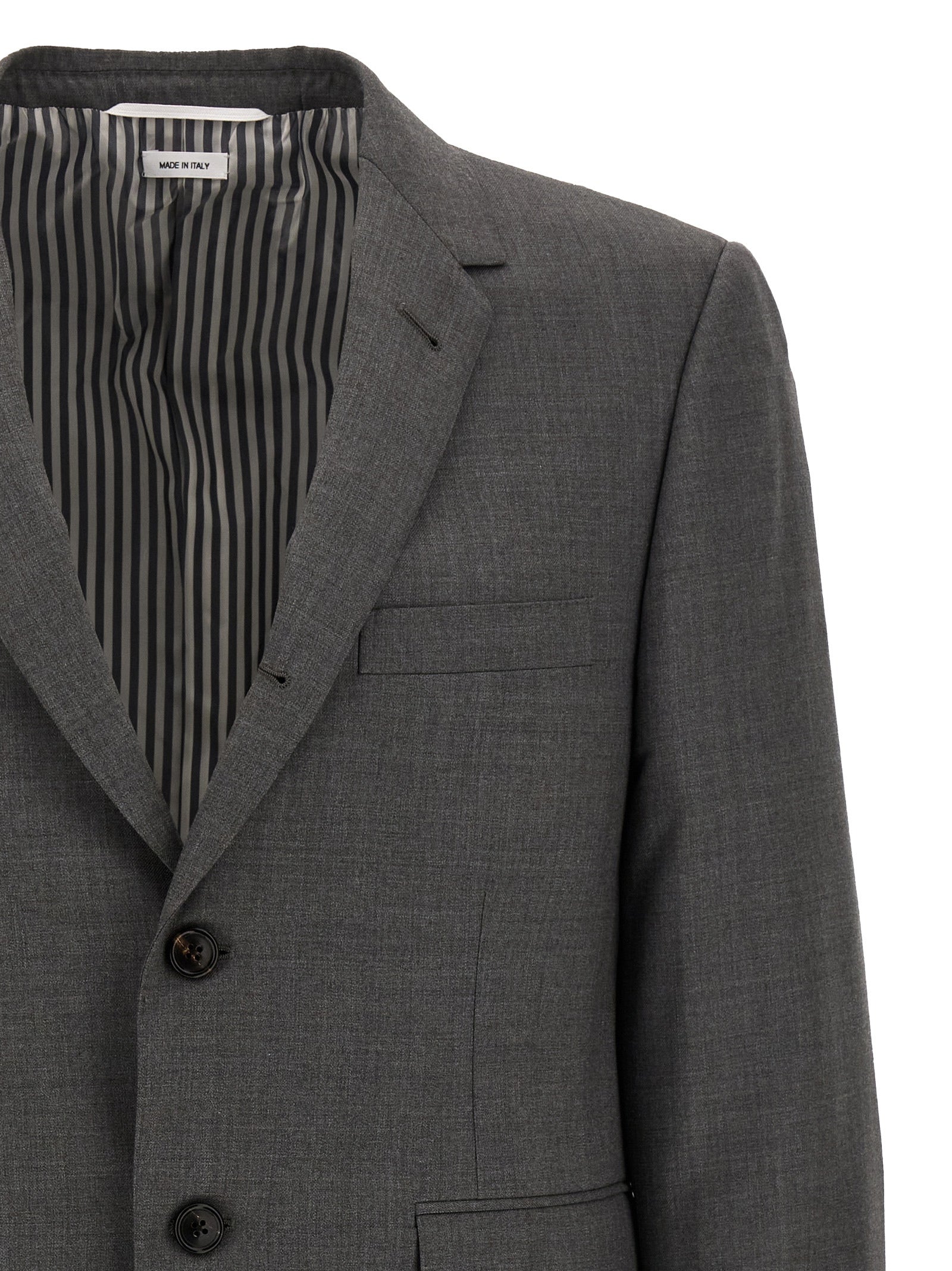 Thom Browne Gray Wool Men's Blazer