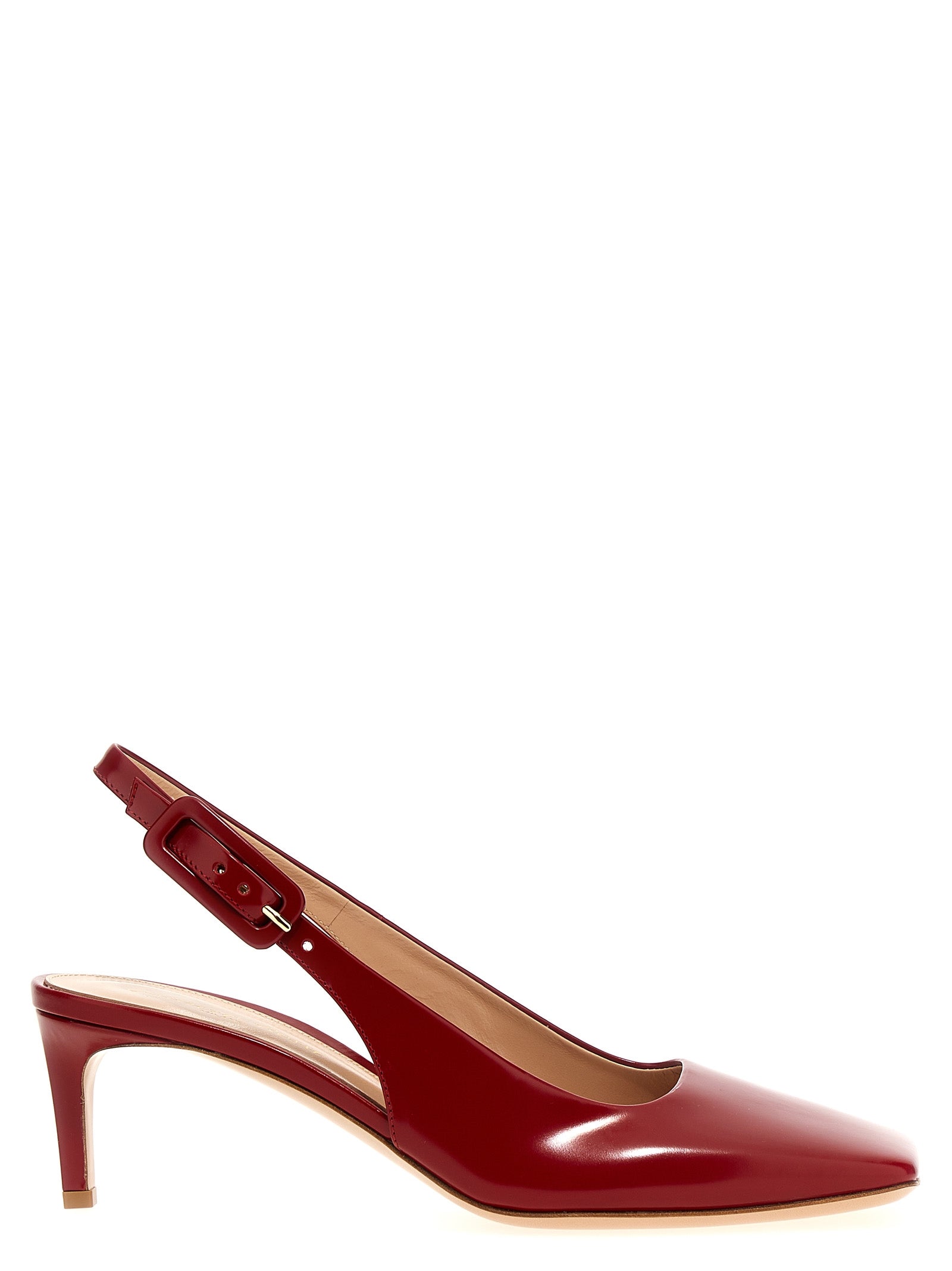 Gianvito Rossi Multicolor Goatskin Mid Heel Women's Pumps