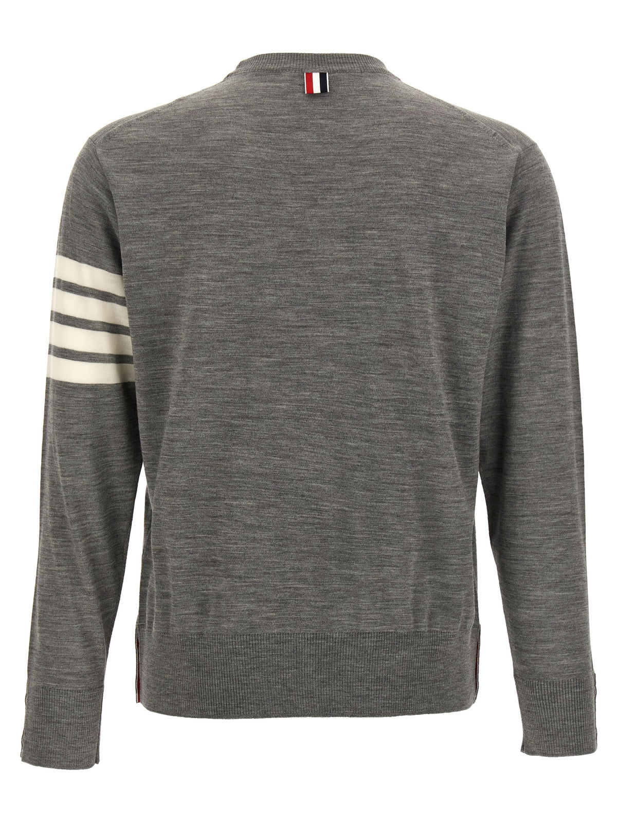 Thom Browne Gray Virgin Wool Men's Cardigan