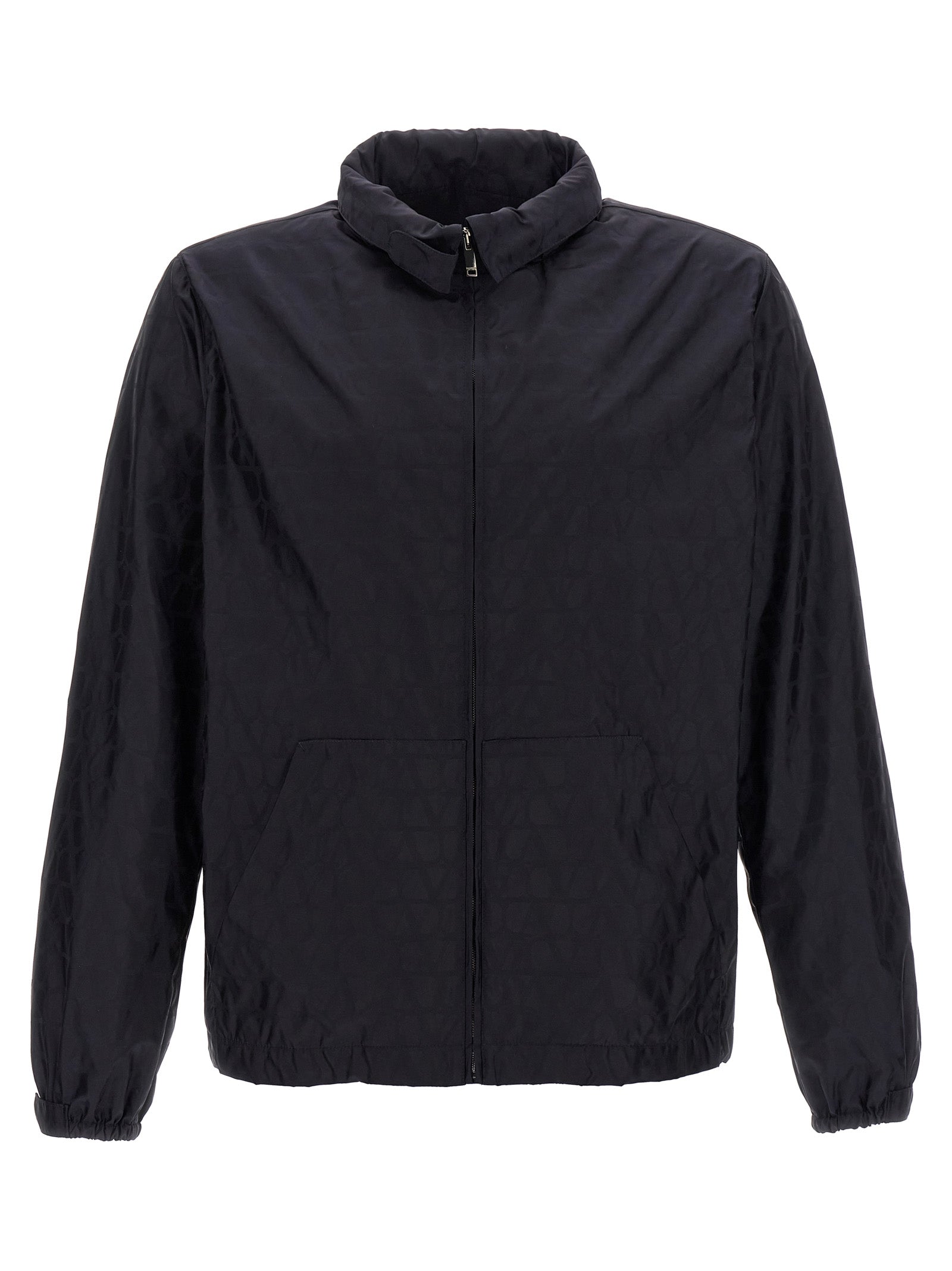 Valentino Garavani Blue Polyamide Shell Men's Jacket