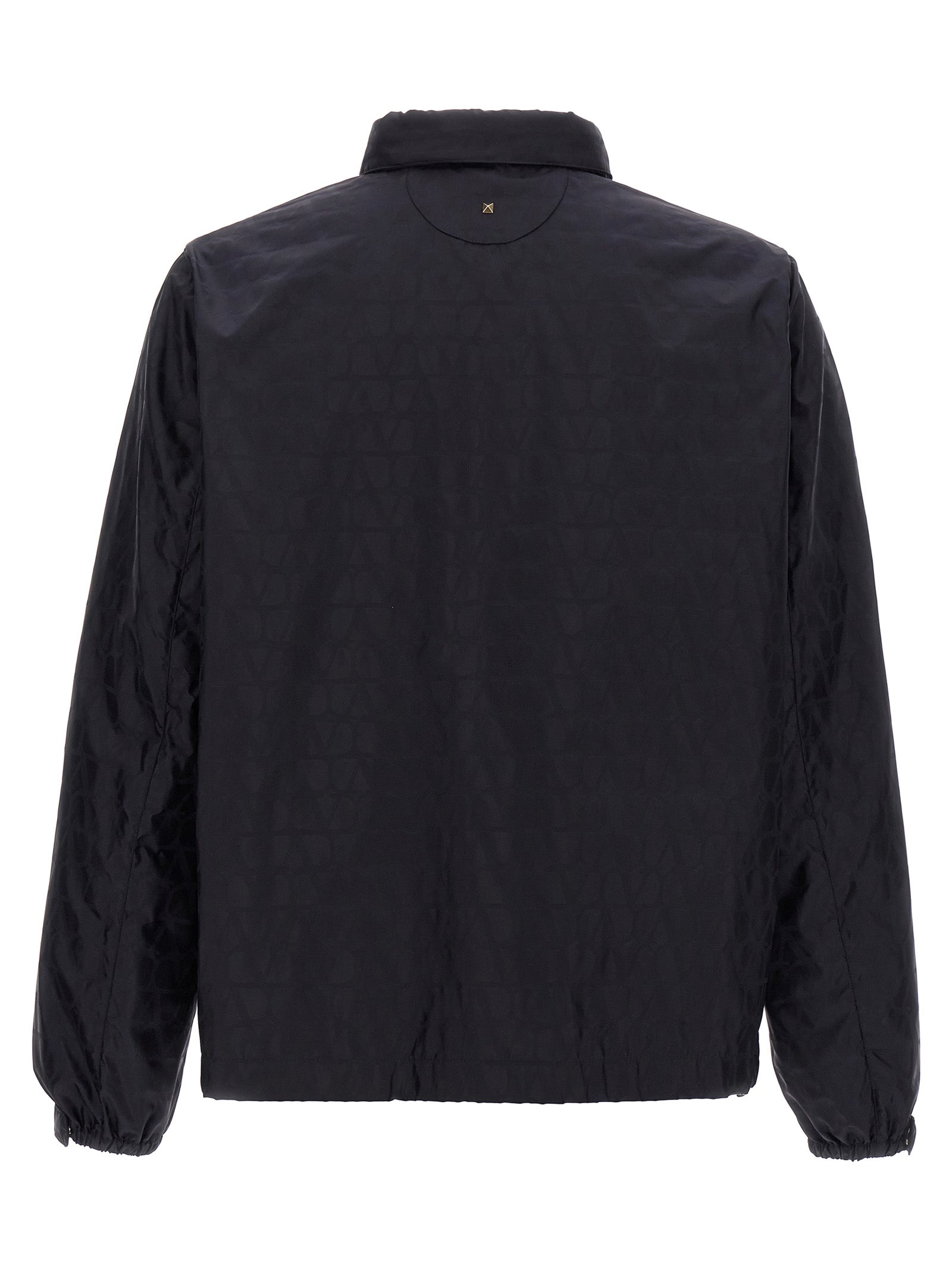 Valentino Garavani Blue Polyamide Shell Men's Jacket