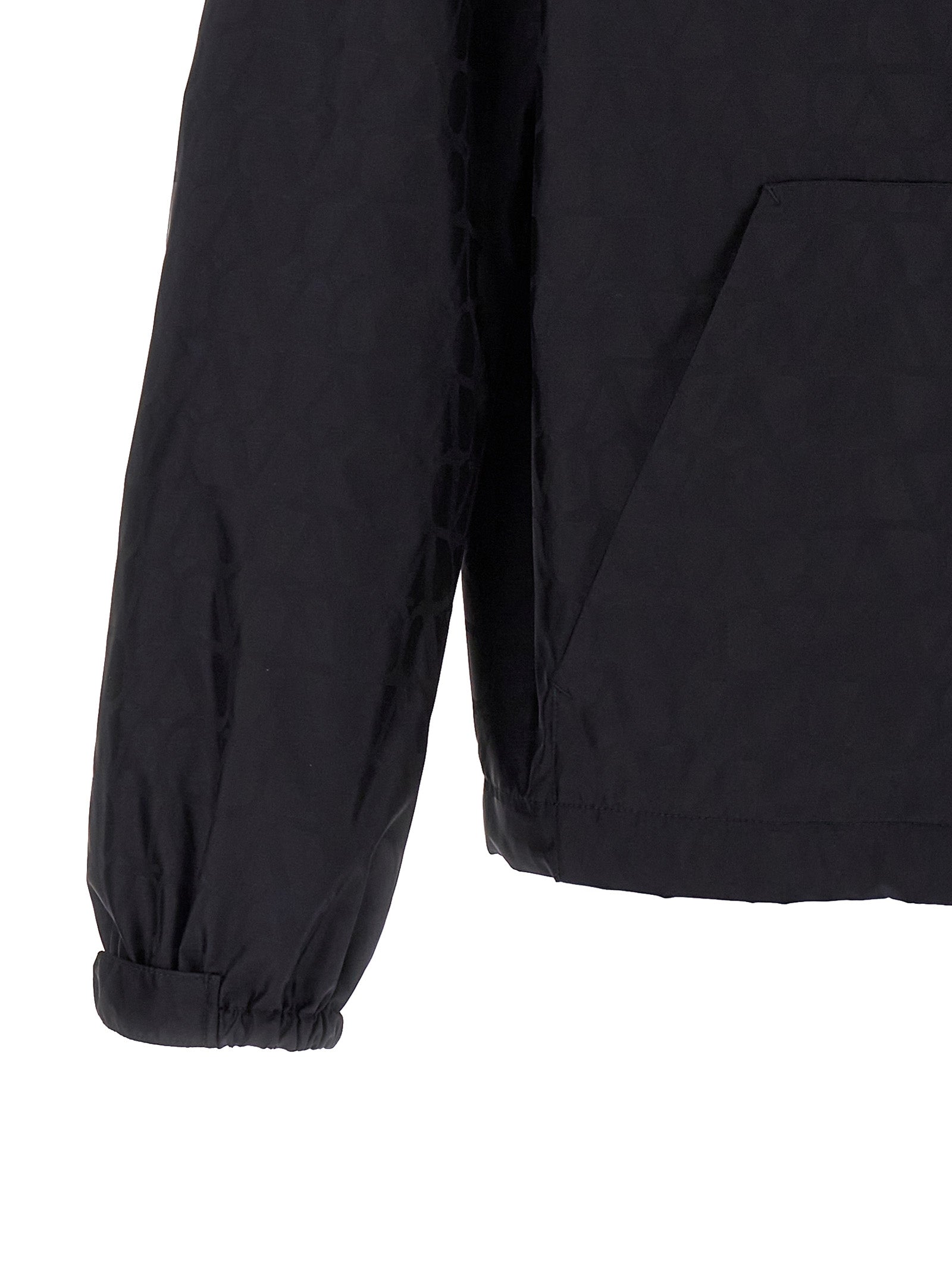 Valentino Garavani Blue Polyamide Shell Men's Jacket