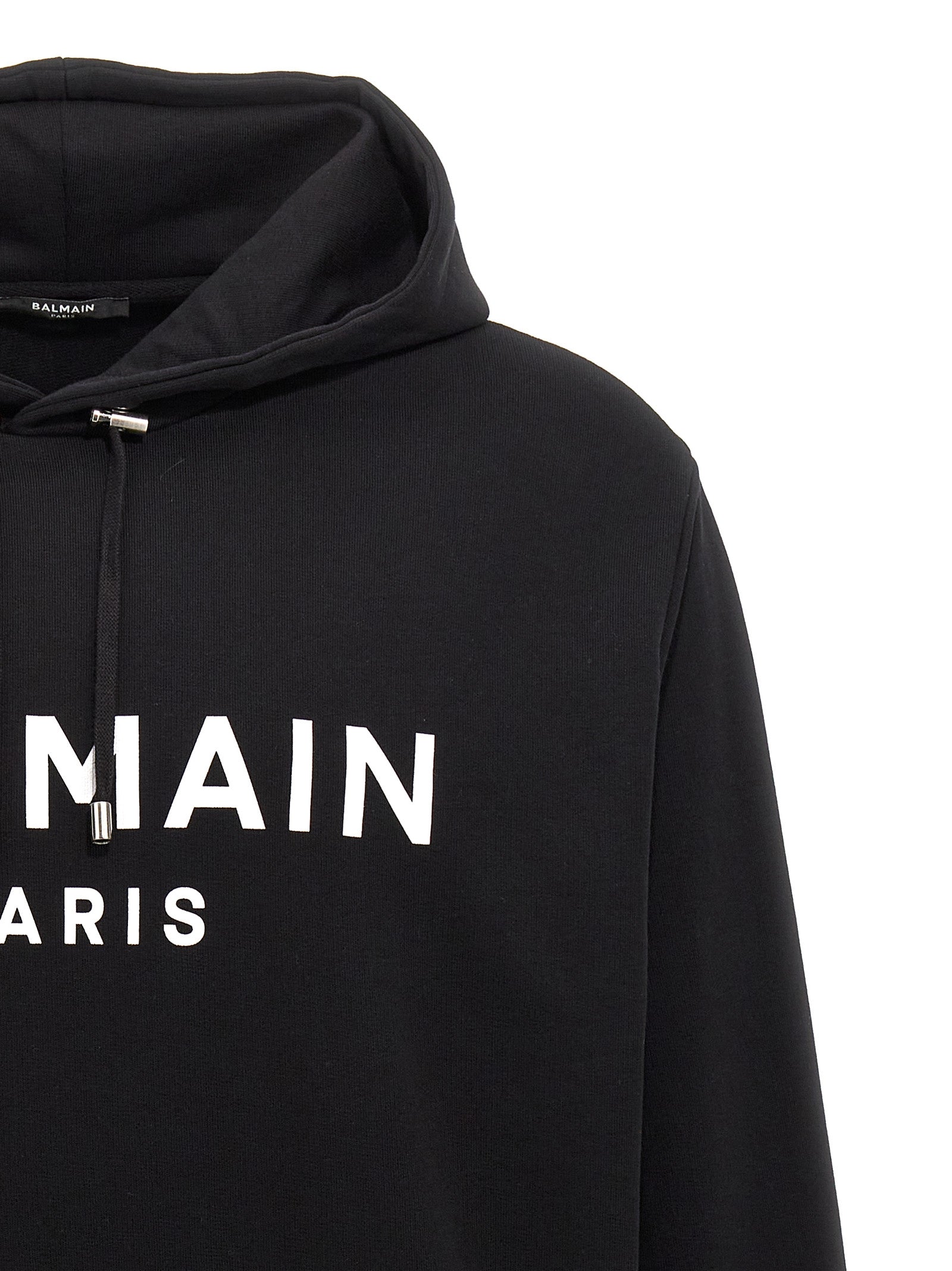 Balmain Bicolor Cotton Men's Sweatshirt