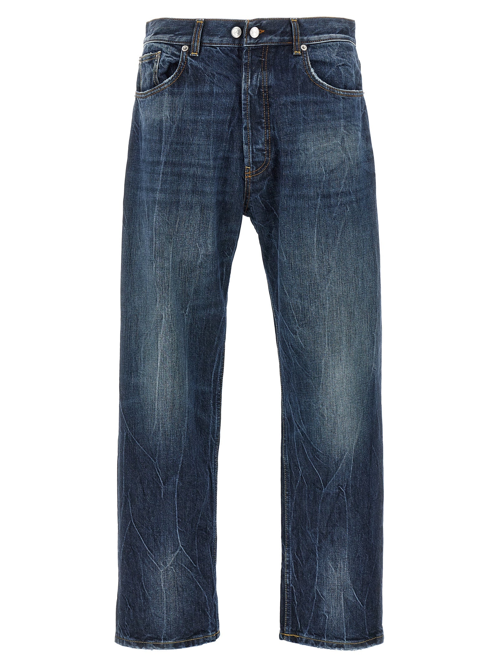 Department 5 Blue Cotton Jeans Men's Denim