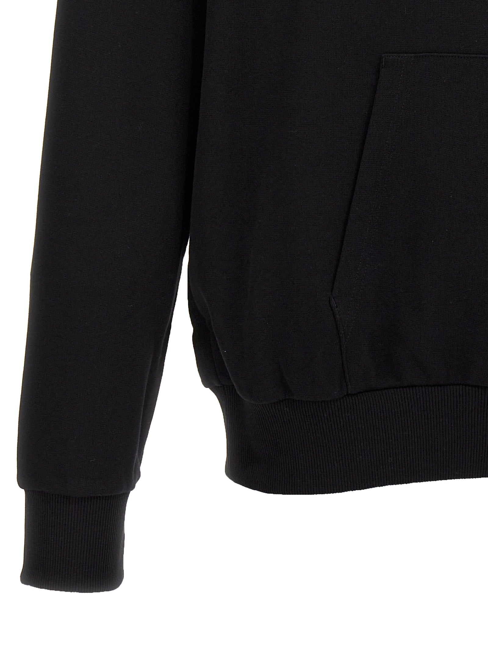 Balmain Bicolor Cotton Men's Sweatshirt