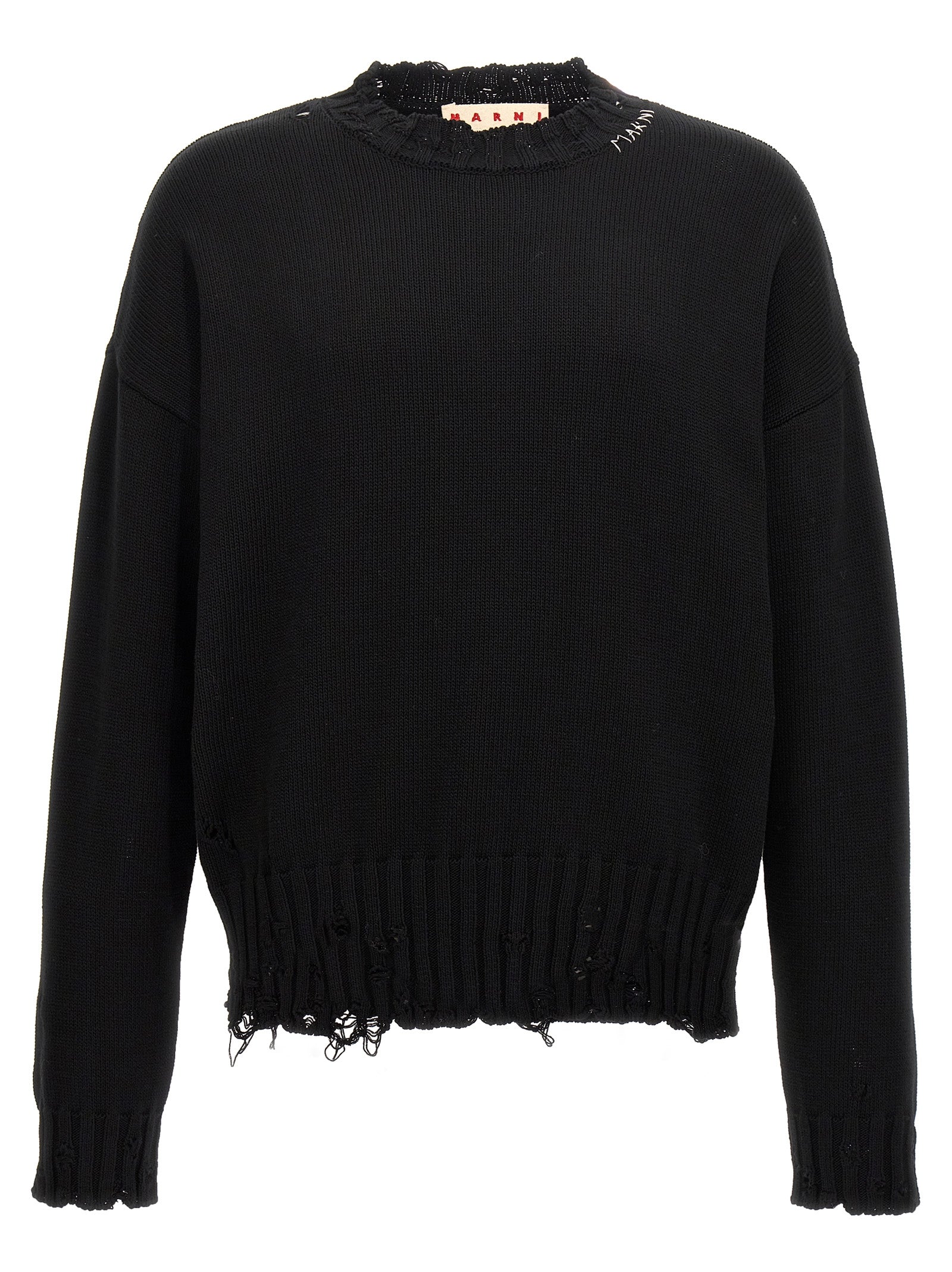 Marni Black Cotton Men's Cardigan