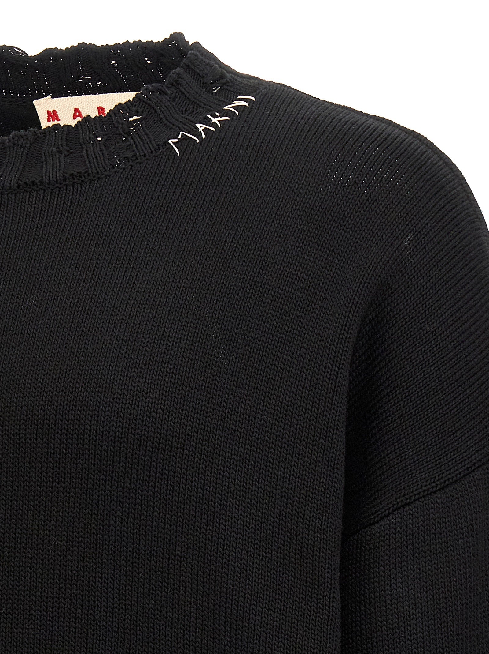 Marni Black Cotton Men's Cardigan