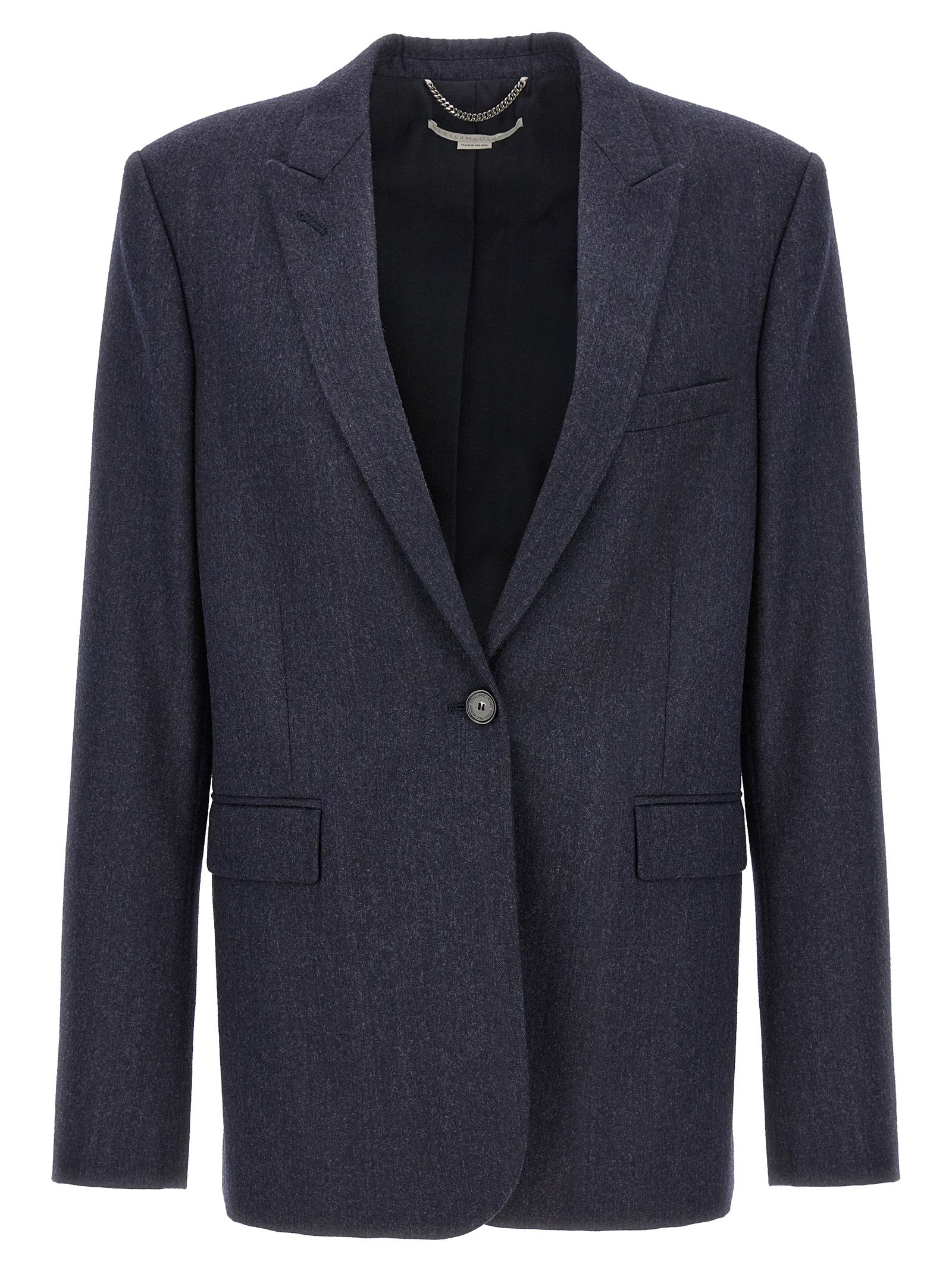 Stella McCartney Blue Viscose Women's Blazer