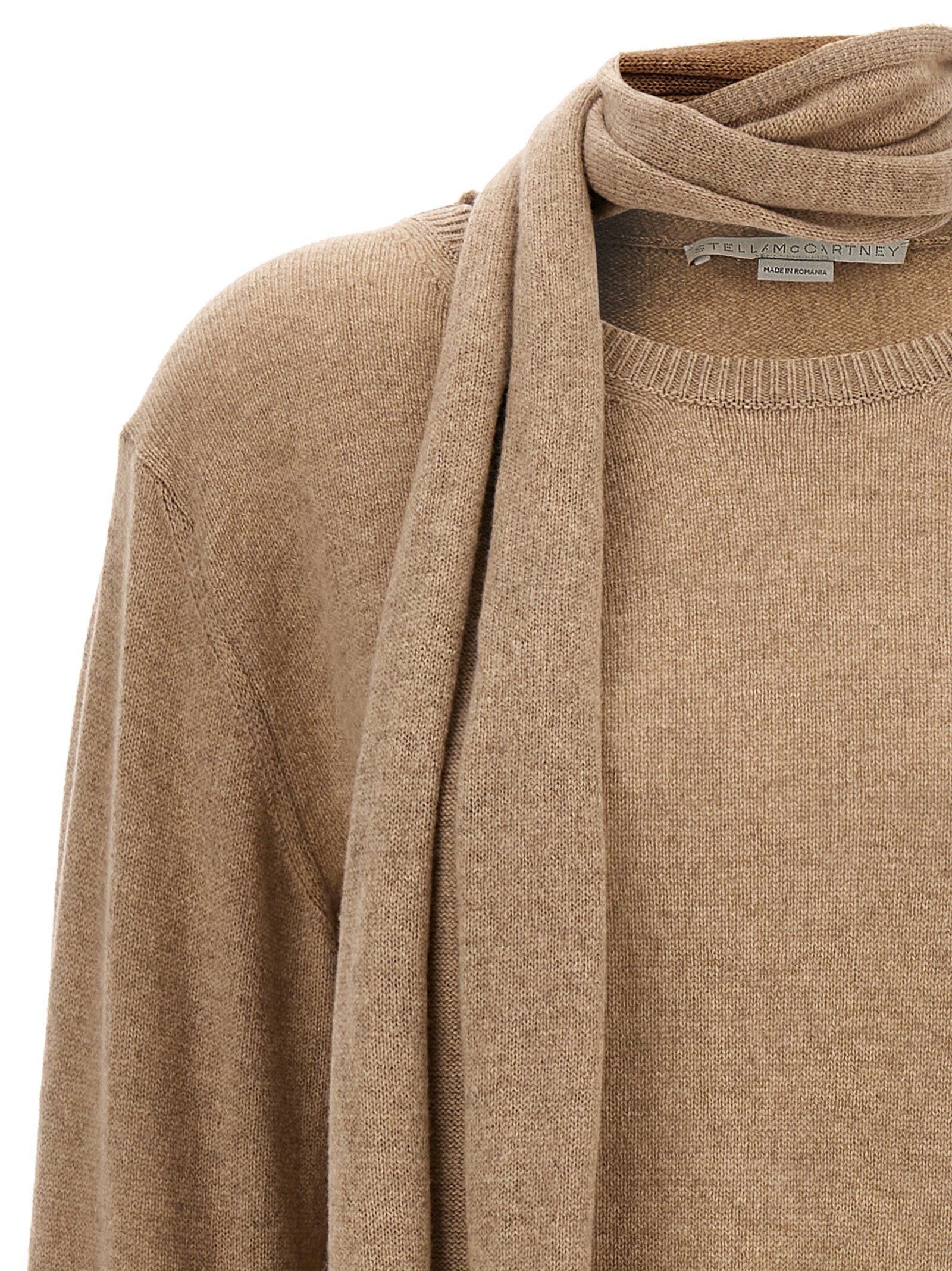 Stella McCartney Beige Cashmere Women's Cardigan
