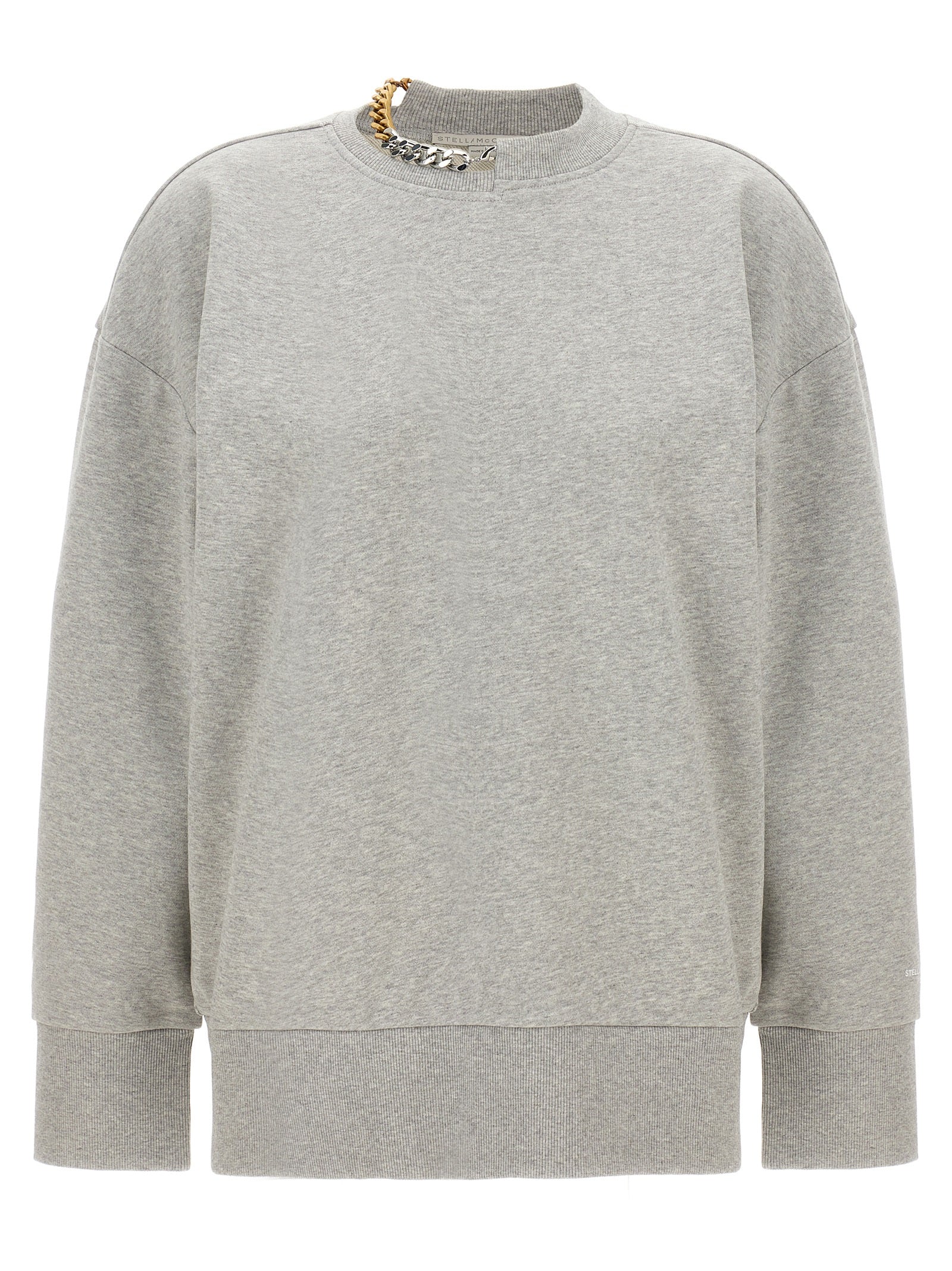 Stella McCartney Gray Cotton Women's Sweatshirt