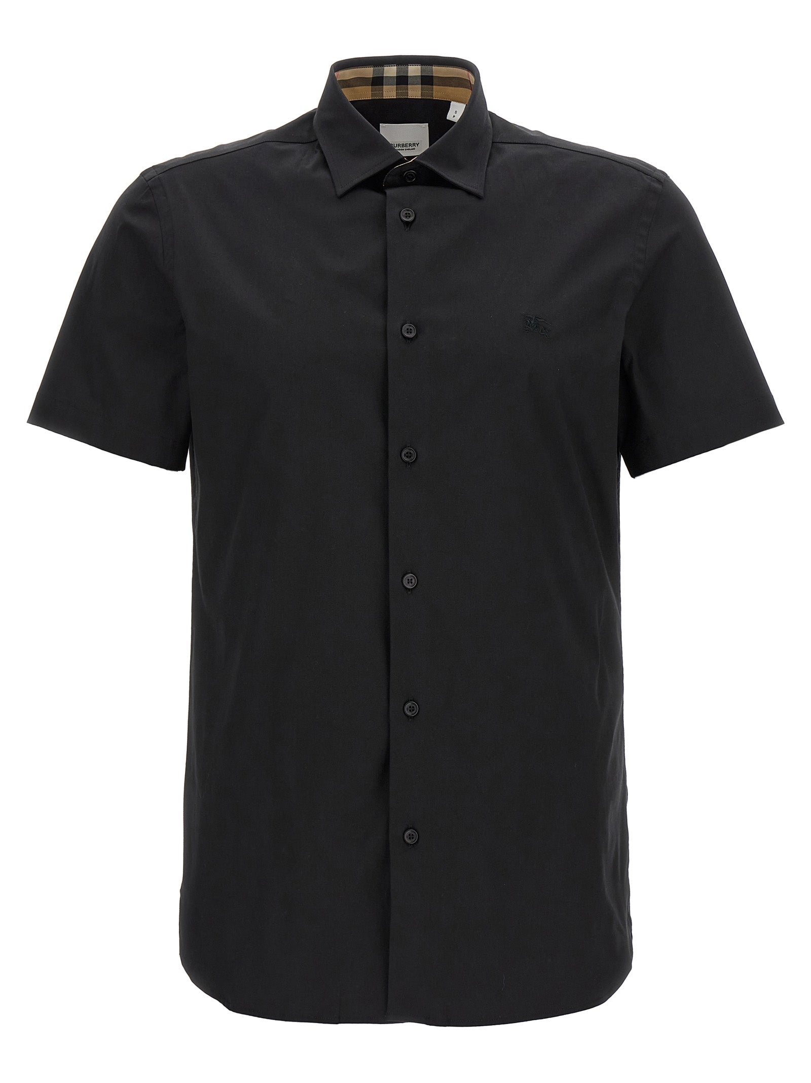 Burberry Black Cotton Men's Blouse