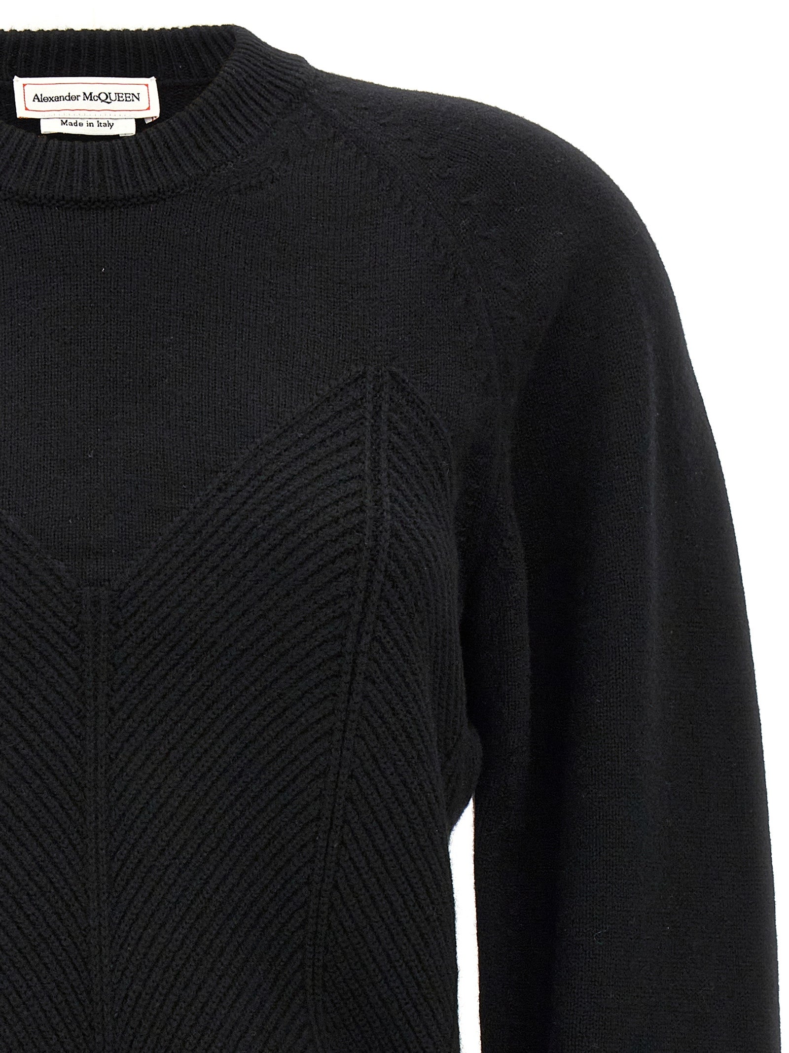 Alexander McQueen Black Wool Women's Cardigan