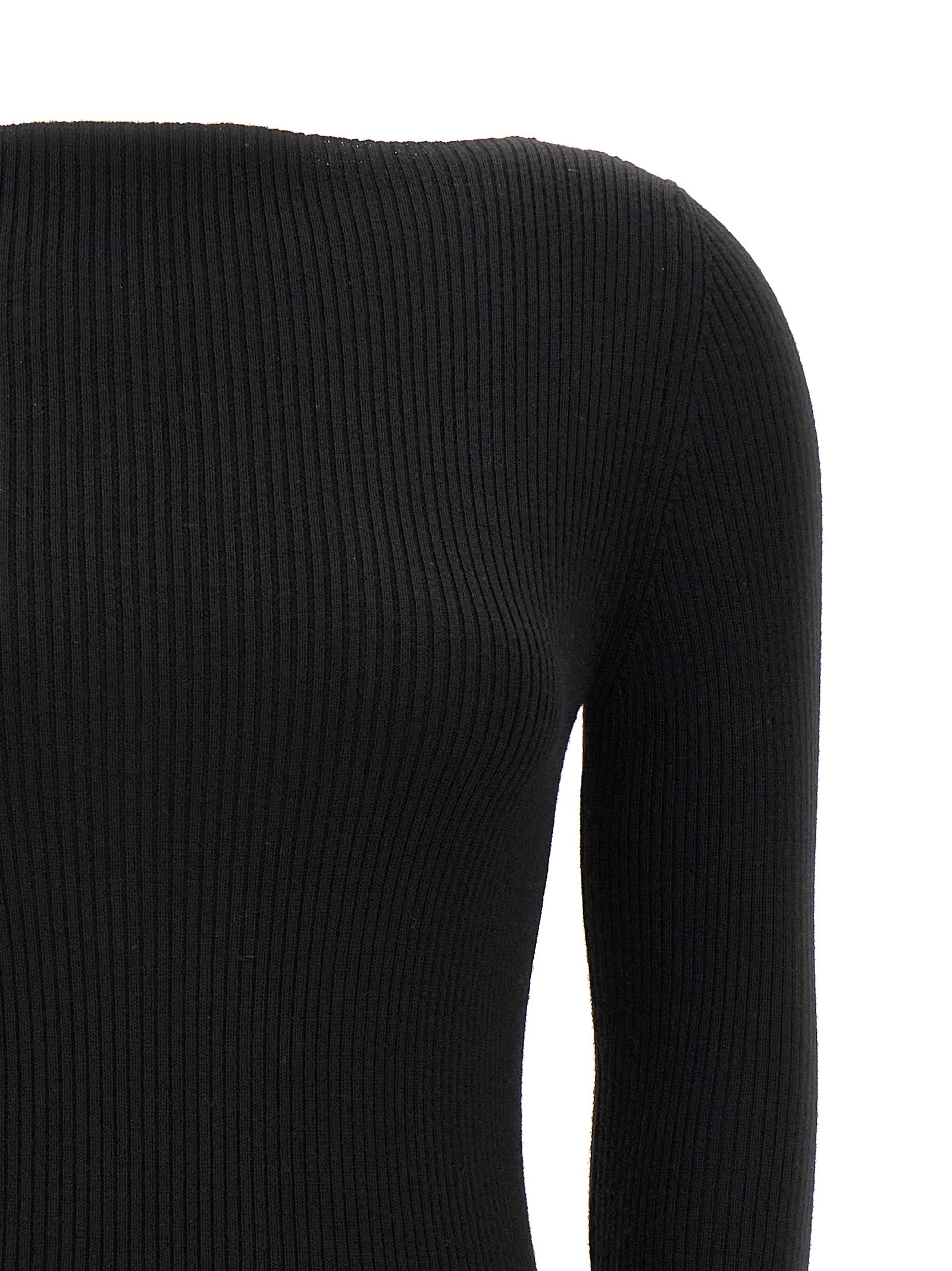 Rick Owens Black Wool Women's Cardigan