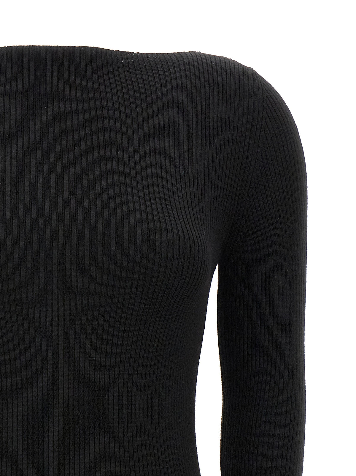 Rick Owens Black Wool Women's Cardigan