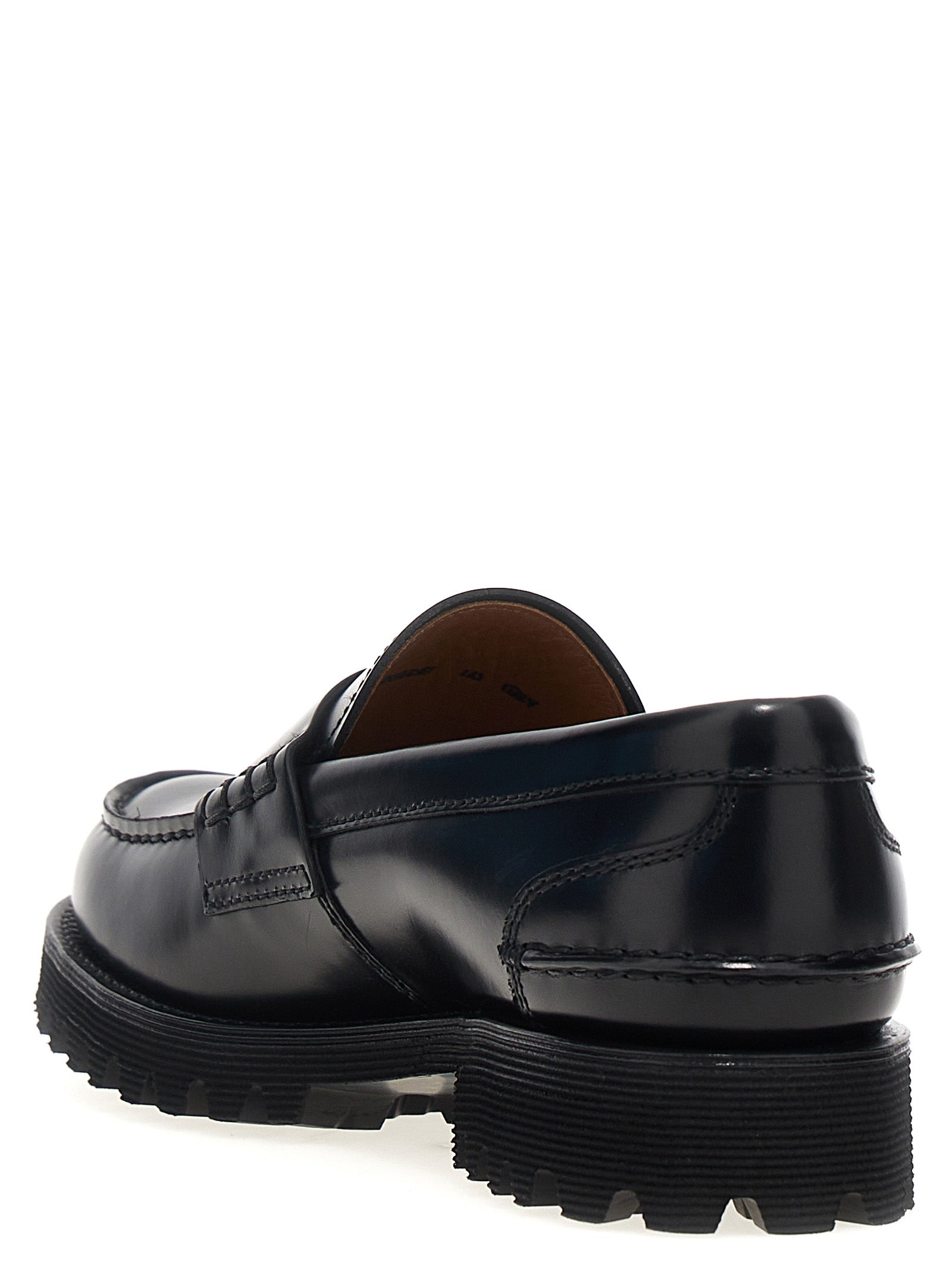 Church's Black Cowhide Slip-On Women's Loafers